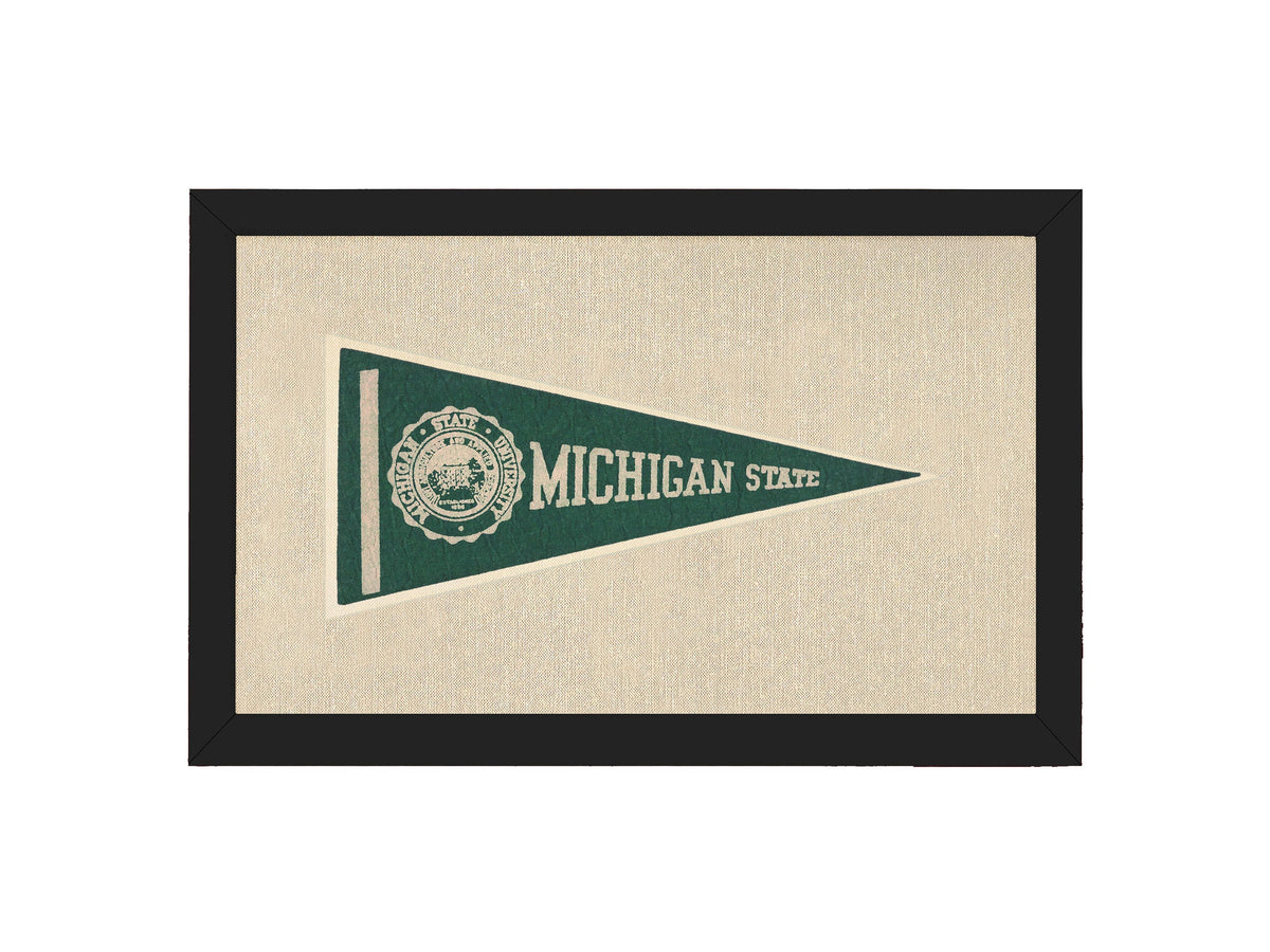 Vintage Michigan State Pennant