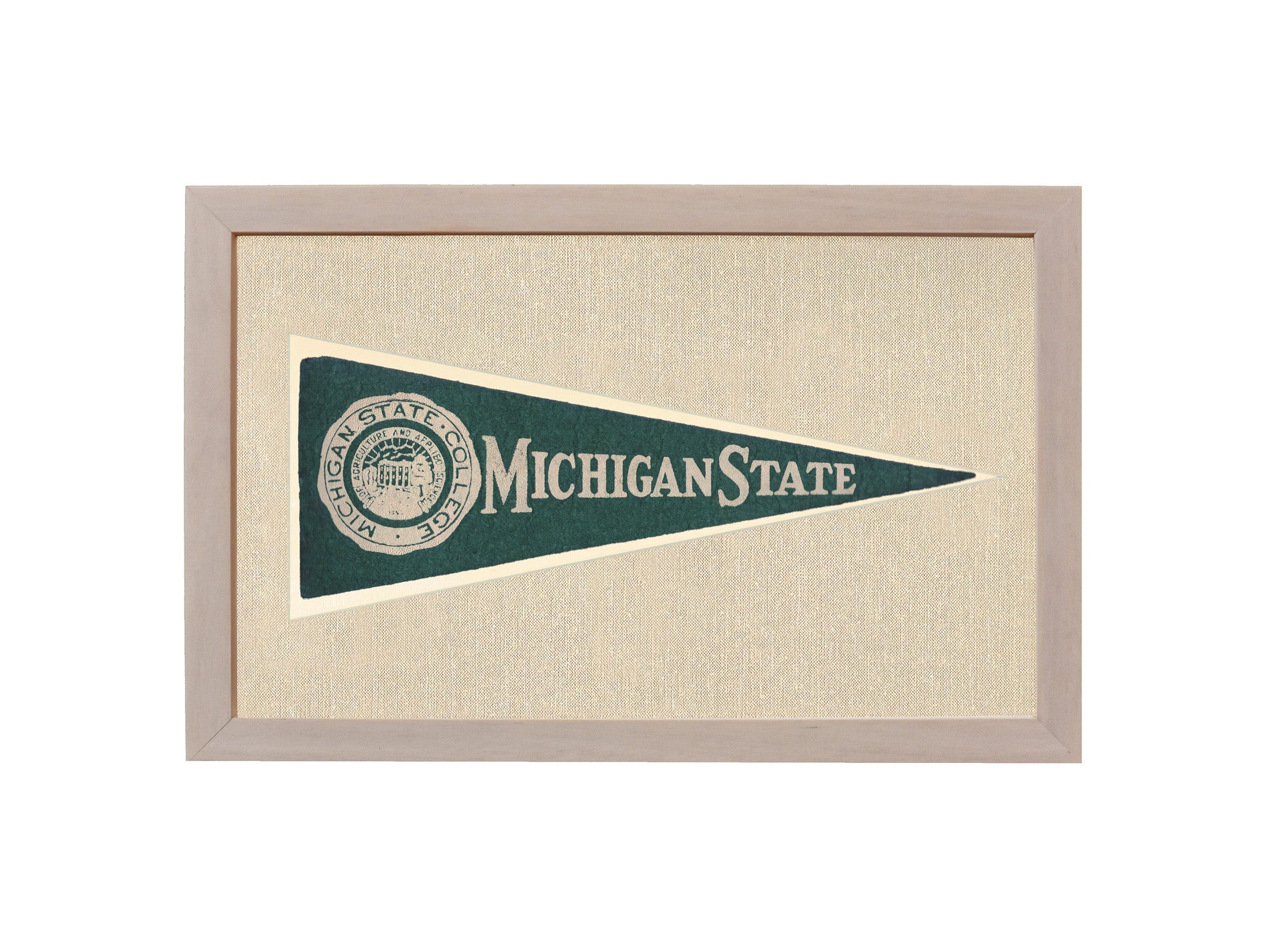 Vintage Michigan State Hormel Pennant