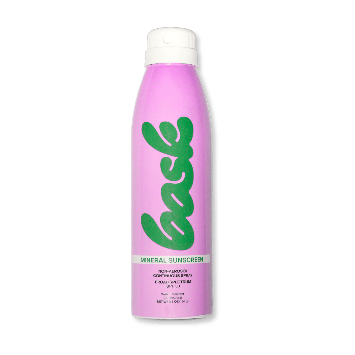 Bask Suncare Sunscreen SPF 50+ / Individual SPF 30 Mineral Fragrance-Free Non-Aerosol Spray