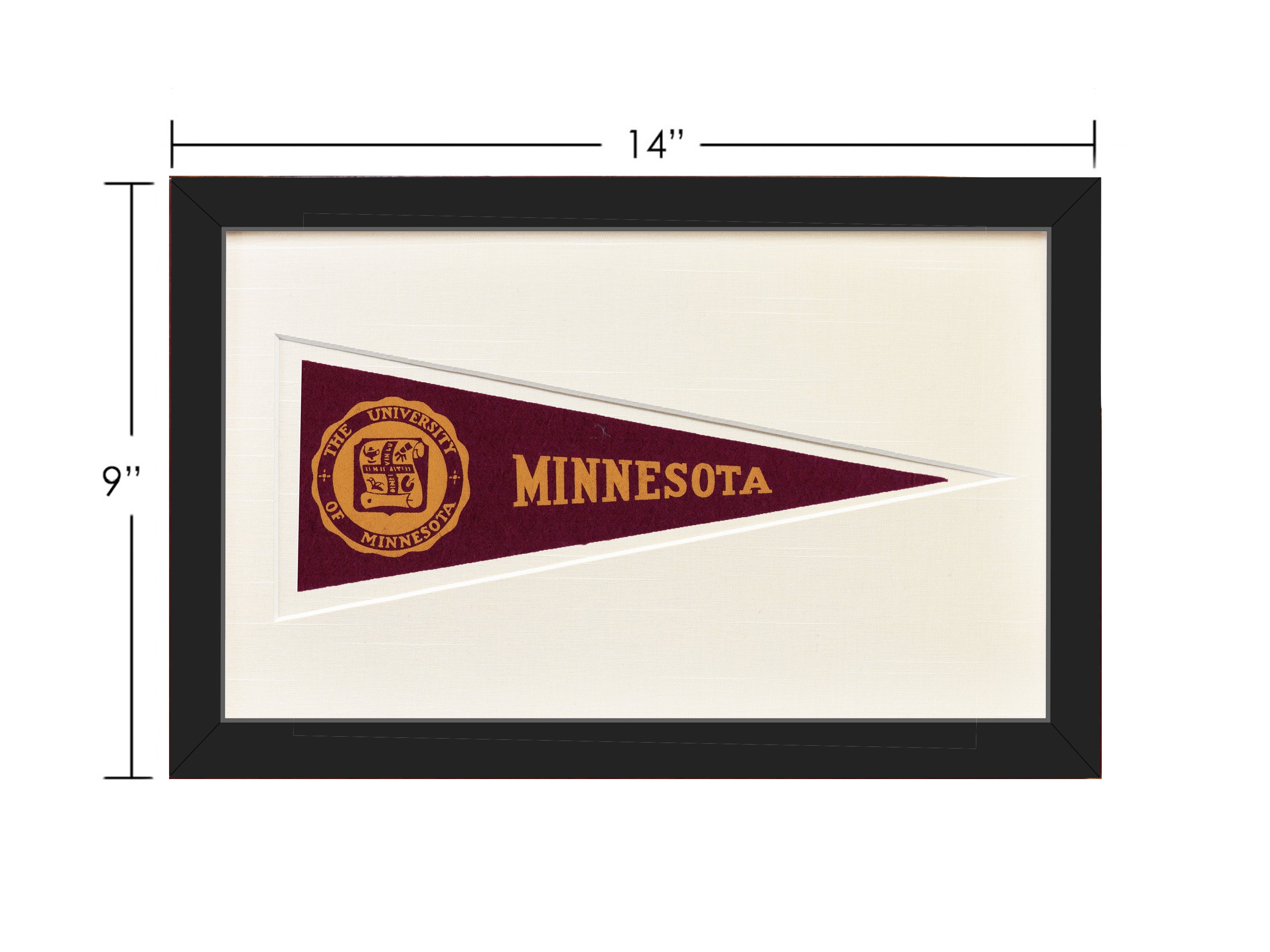 Vintage University of Minnesota Hormel Pennant