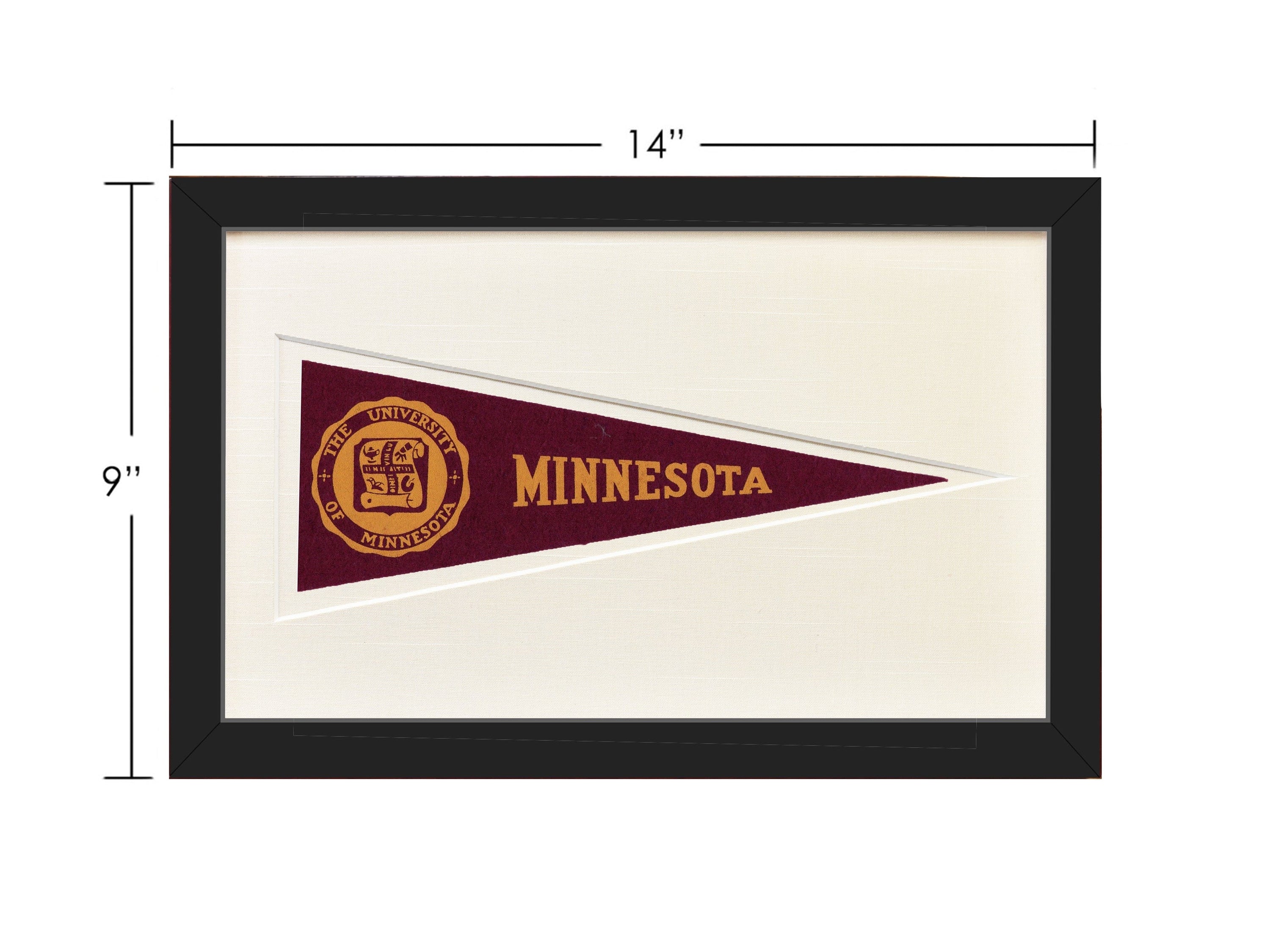 Americana Memories Vintage University of Minnesota Hormel Pennant