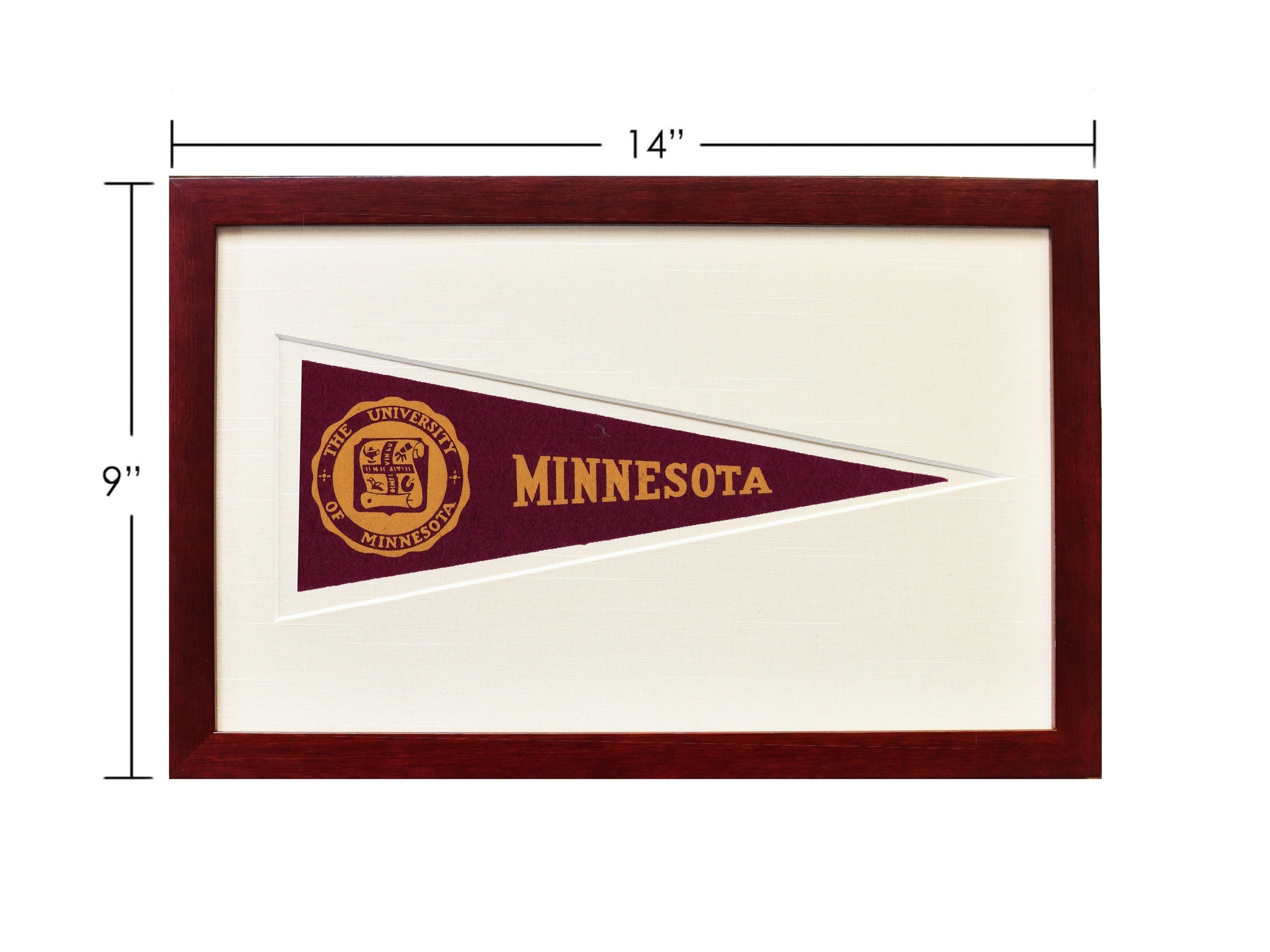 Americana Memories Vintage University of Minnesota Hormel Pennant