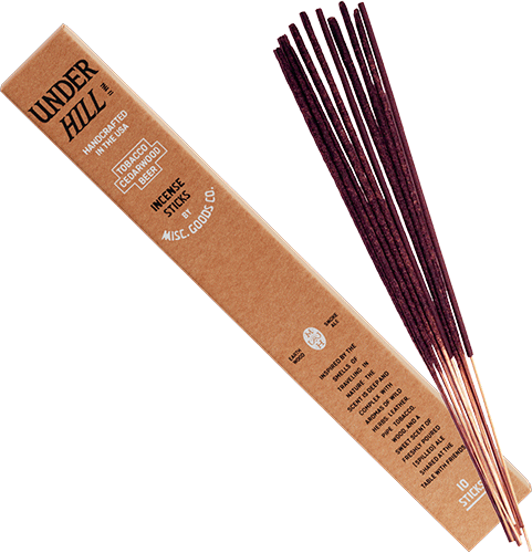 Misc. Goods Co. Sticks / 20pcs "Underhill" Stick Incense