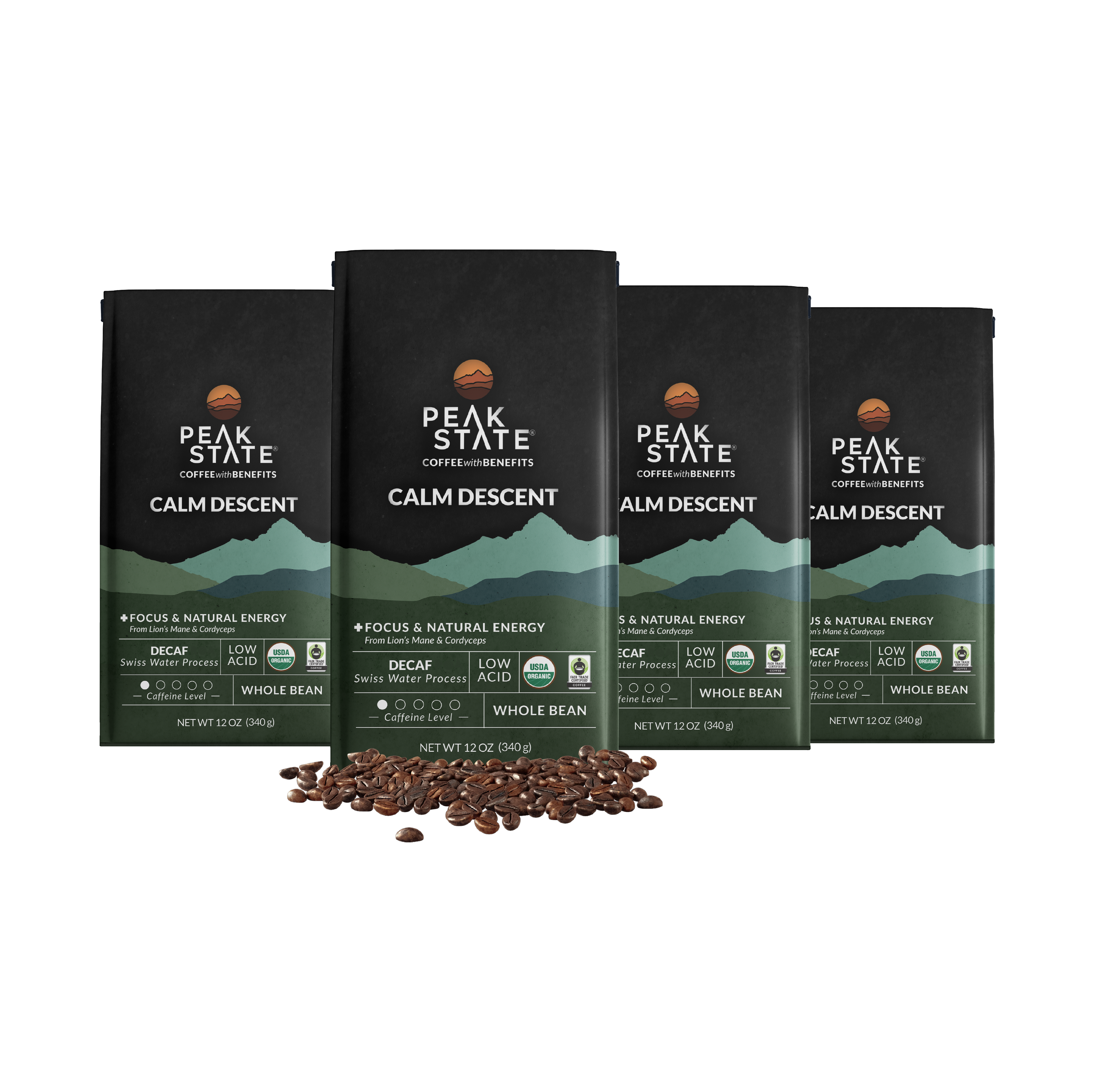 Wholesale Only - Case of 6 - CALM DESCENT Swiss Water Decaf - My American Goods