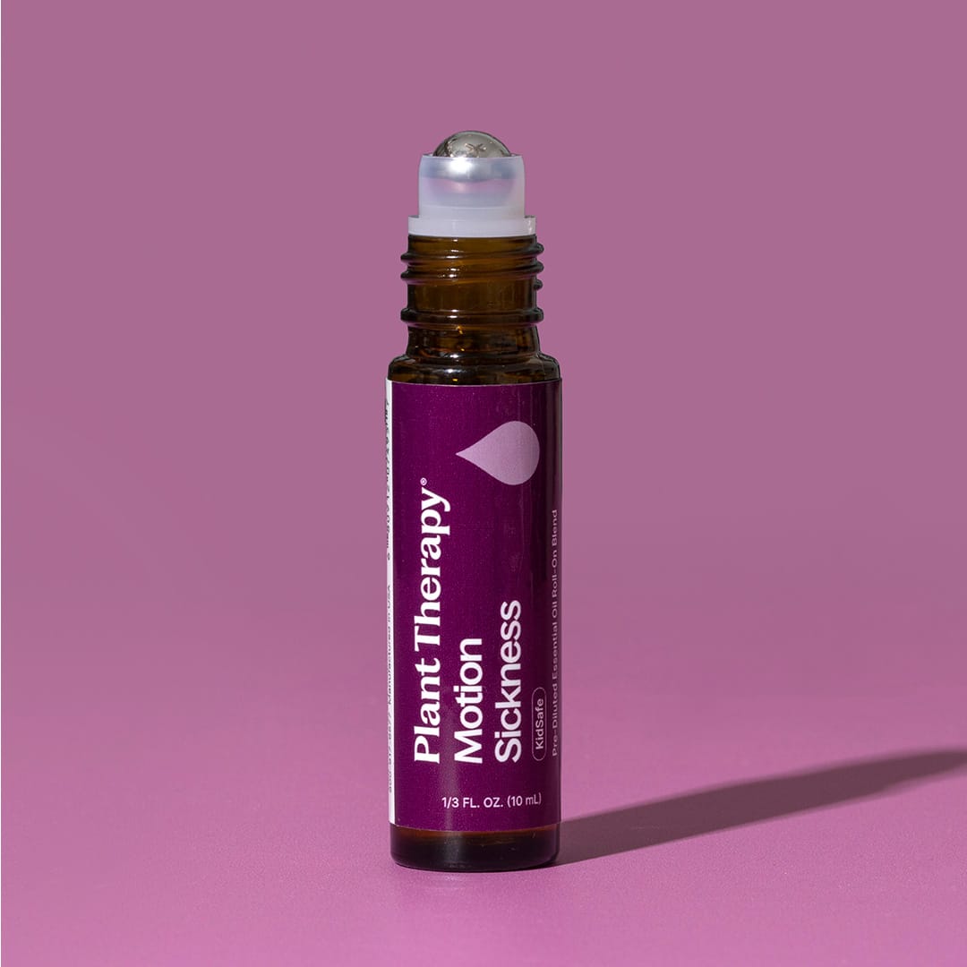 Plant Therapy Essential Oil 10 ml Motion Sickness Essential Oil Blend Pre-Diluted Roll-On