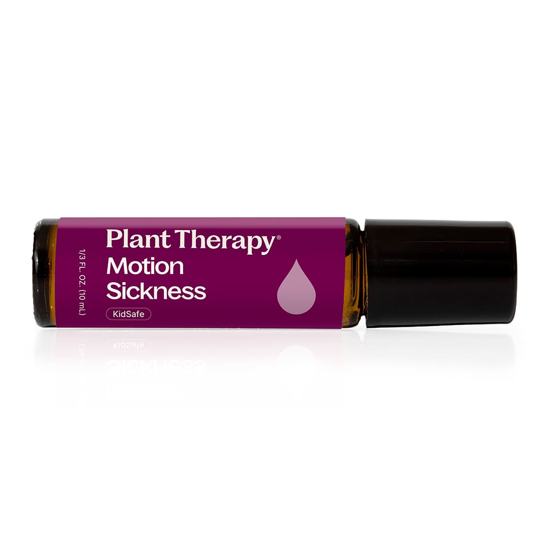 Plant Therapy Essential Oil 10 ml Motion Sickness Essential Oil Blend Pre-Diluted Roll-On