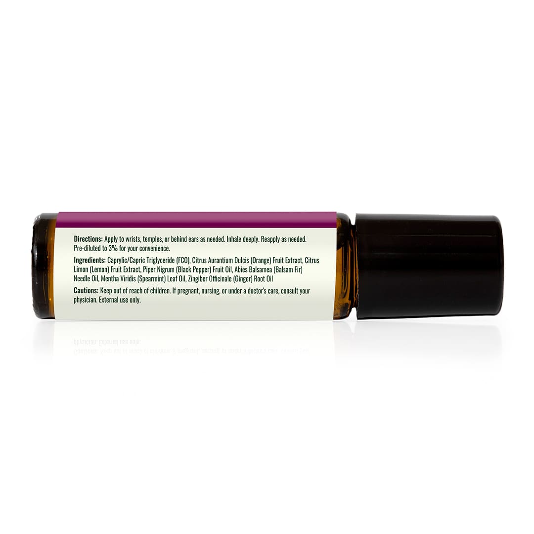 Plant Therapy Essential Oil 10 ml Motion Sickness Essential Oil Blend Pre-Diluted Roll-On