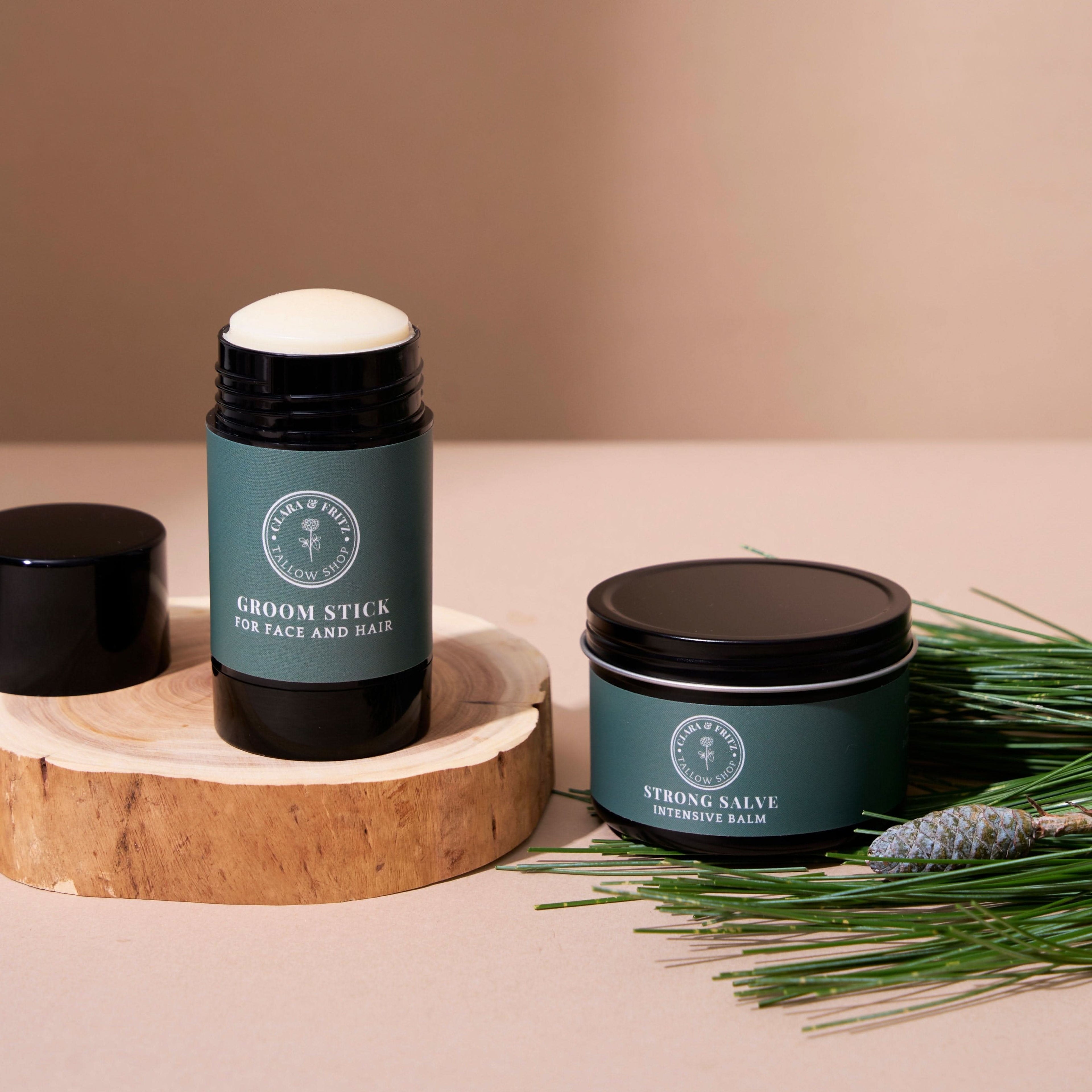 Groom Tallow Stick | Bergamot 1.76 oz - My American Goods