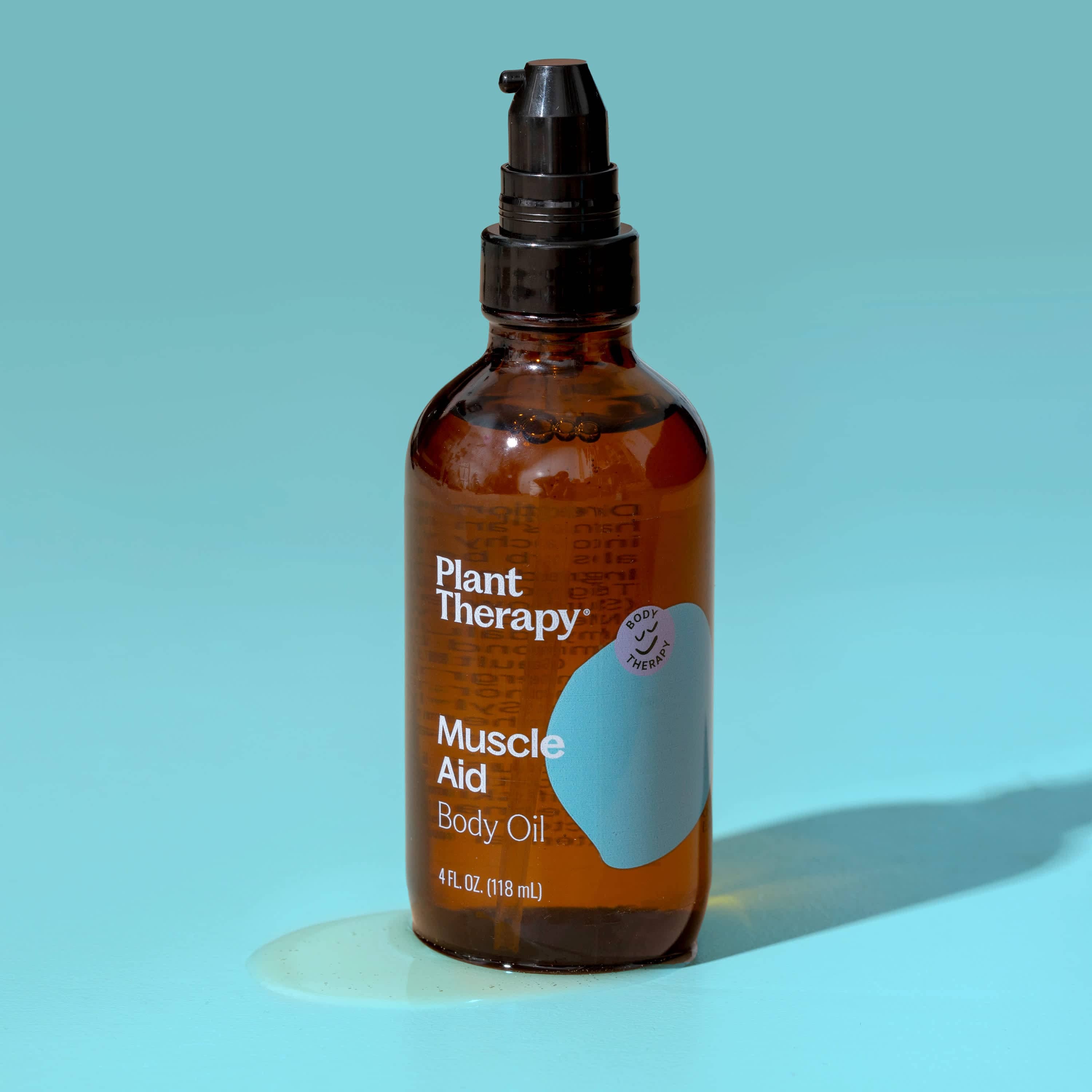 Plant Therapy Body Care 4 oz Muscle Aid Body Oil