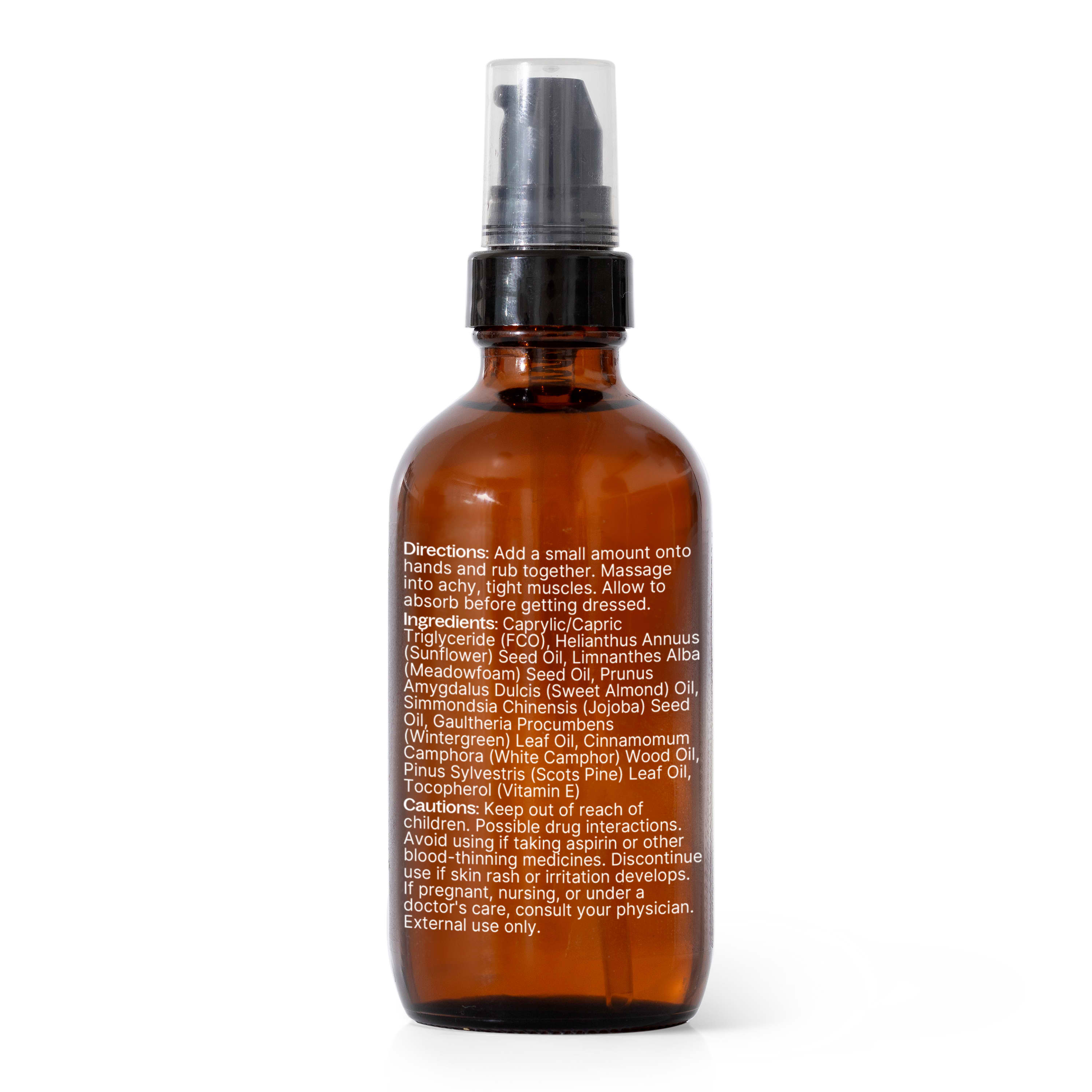 Muscle Aid Body Oil - My American Goods