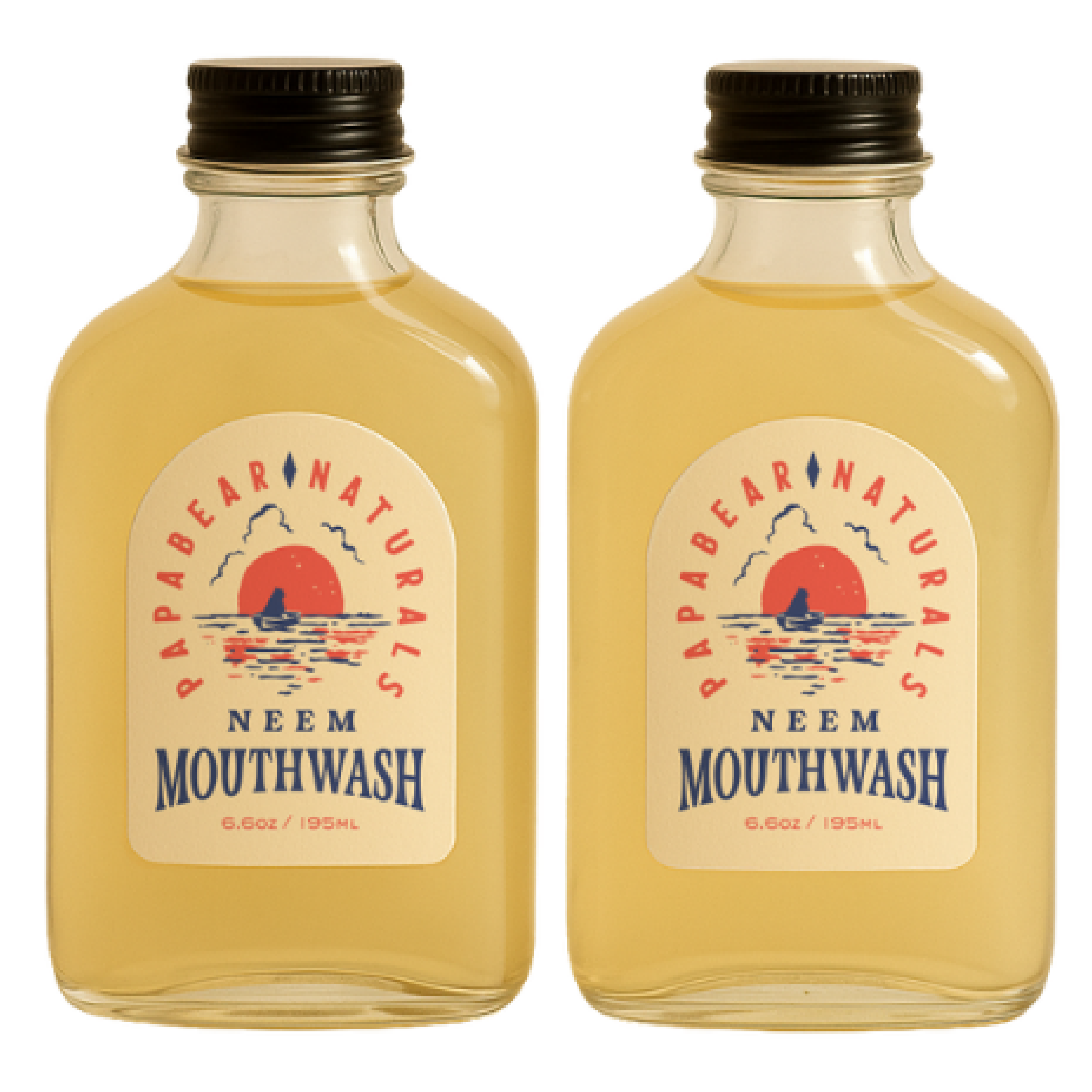 Papabear Neem Mouthwash (2 Pack)