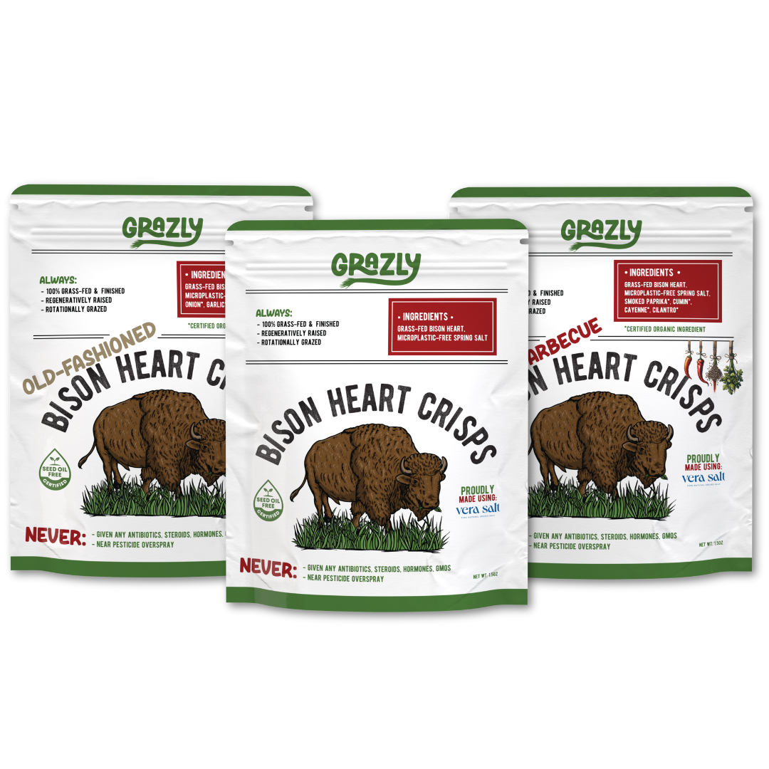 Bison Heart Crisp Variety Pack - My American Goods