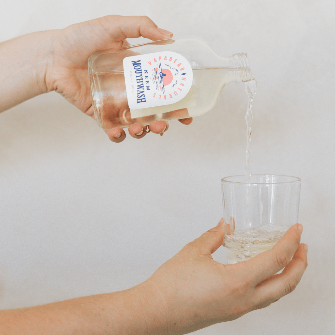 Papabear Neem Mouthwash (2 Pack) - My American Goods