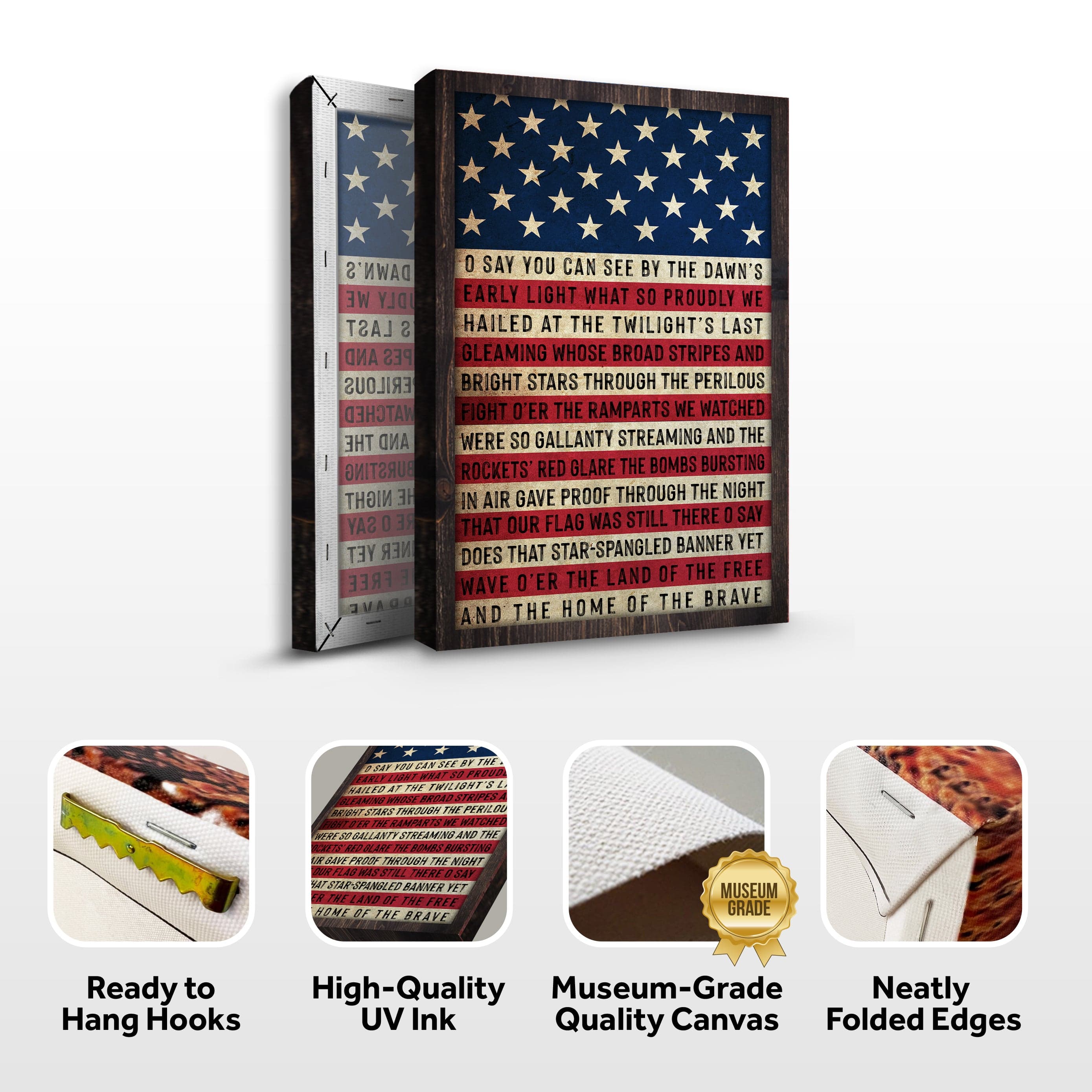 Tailored Canvases Canvas American Anthem Sign II