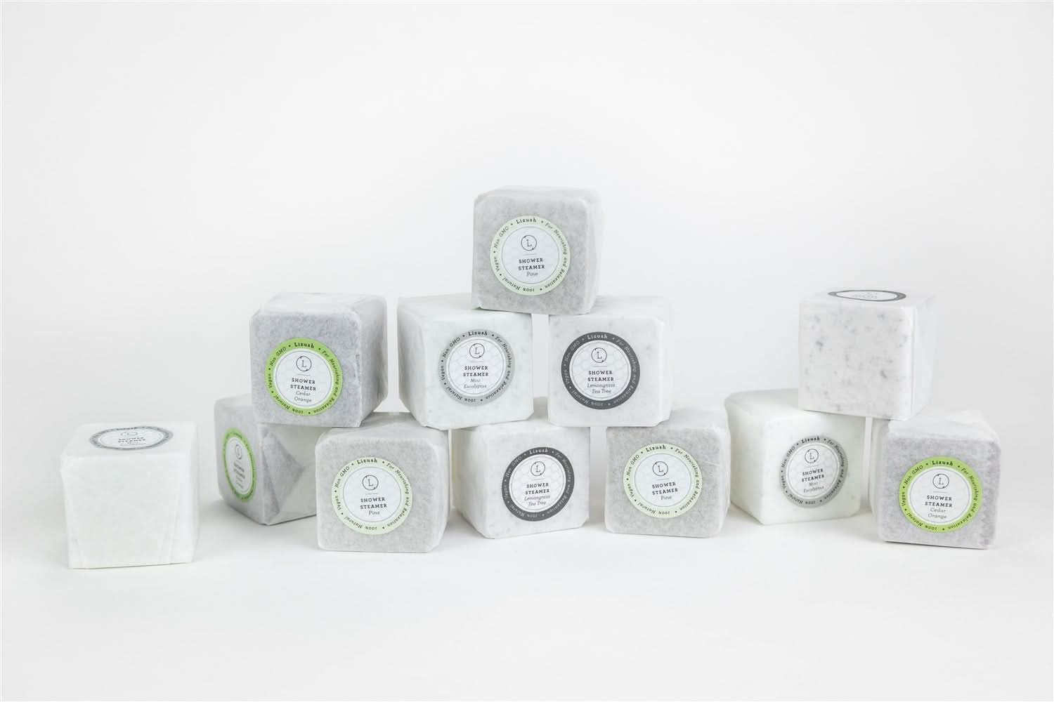 Earthy Shower Steamer Gift Box for Men and Women, Set of 12 Shower Steamers Package - My American Goods