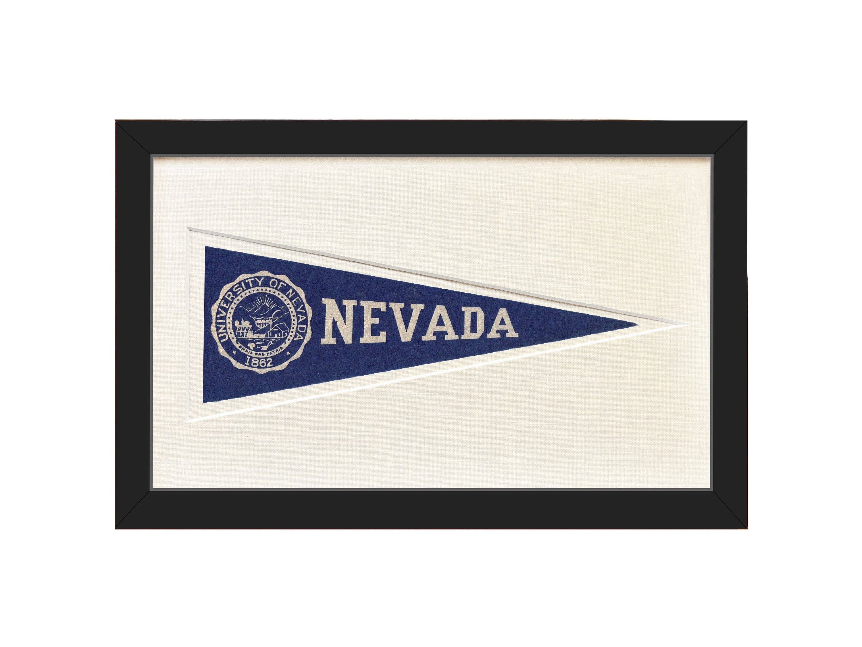 Americana Memories Vintage University of Nevada Hormel Pennant