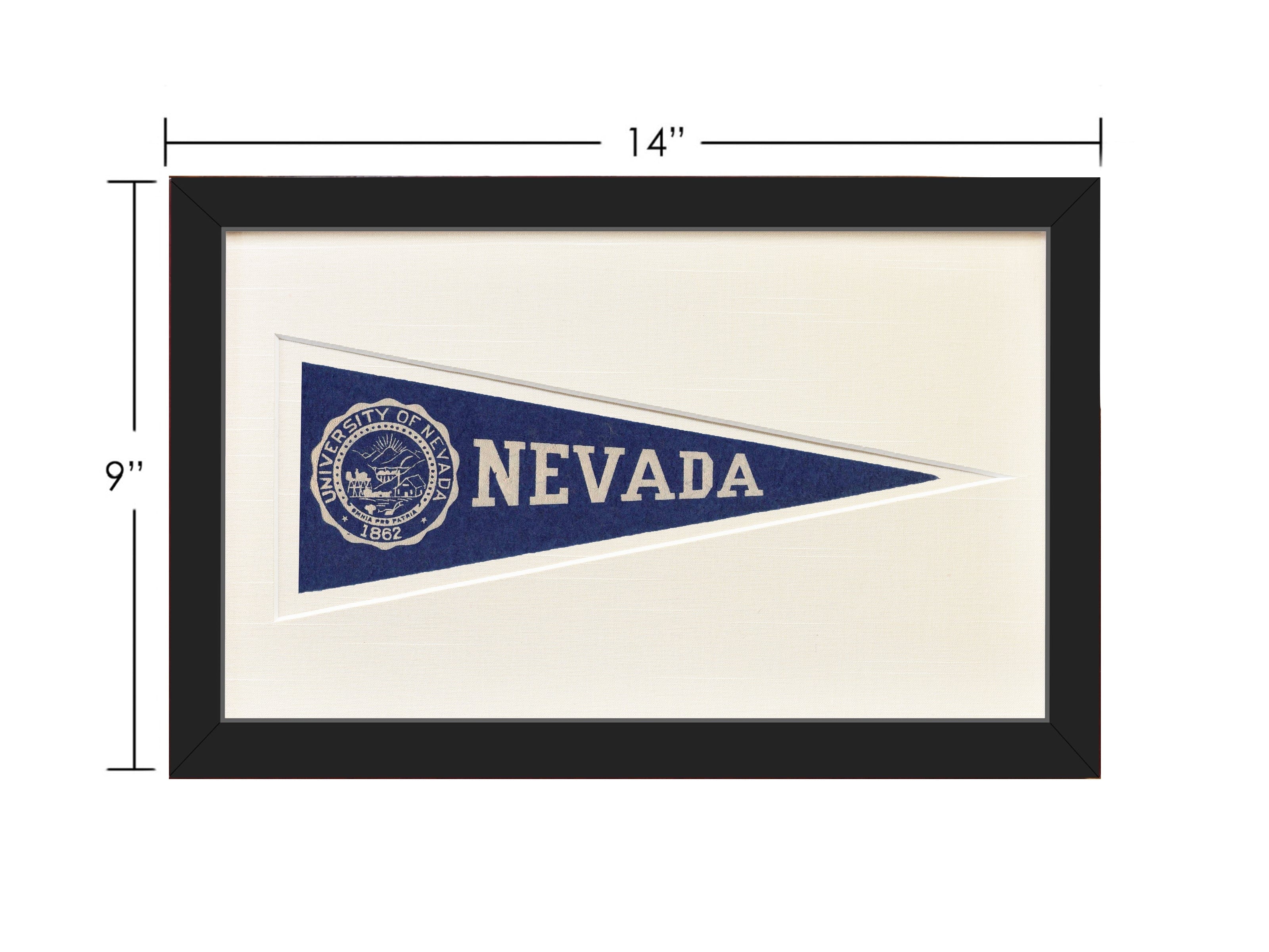 Vintage University of Nevada Hormel Pennant - My American Goods