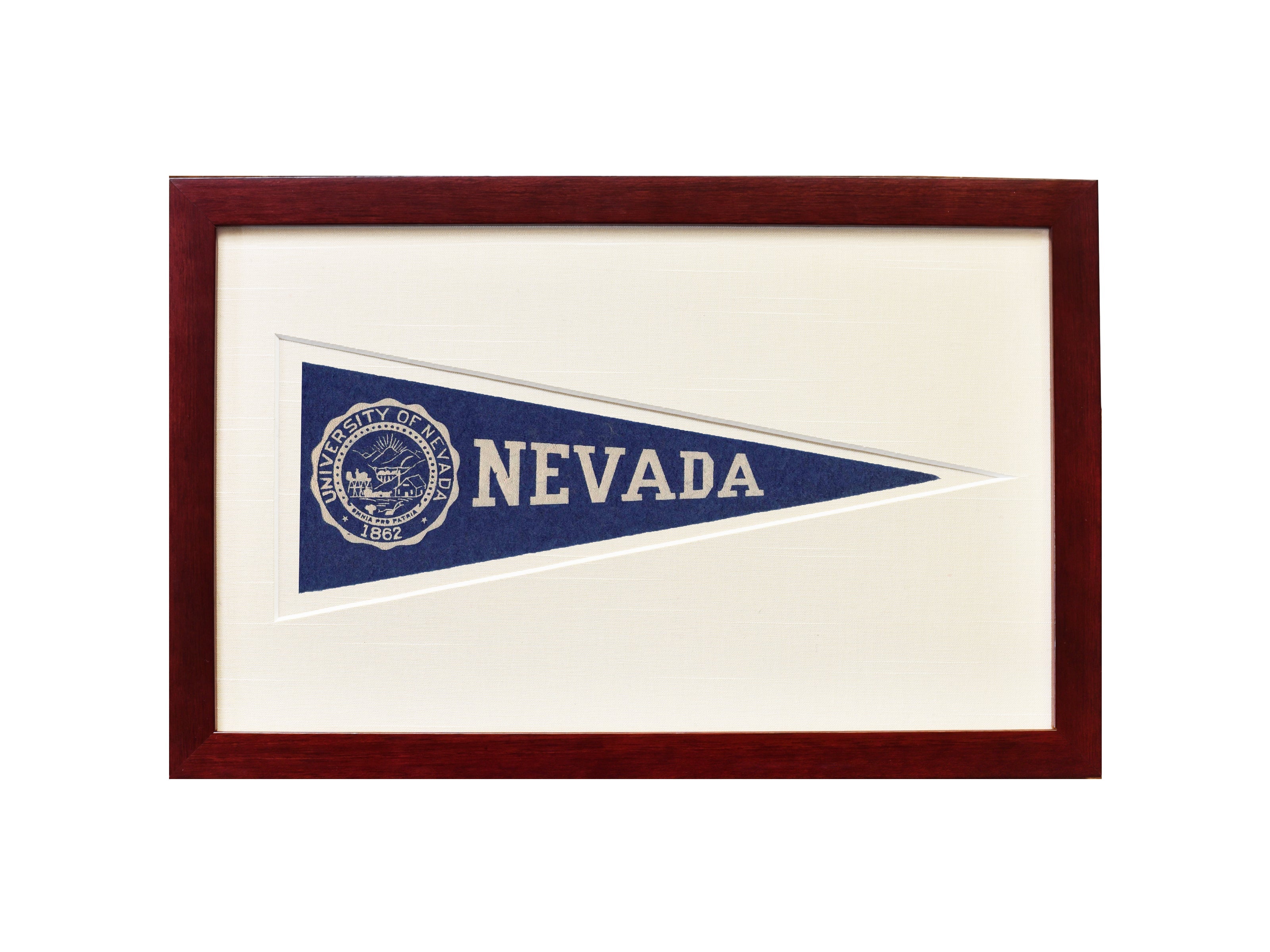 Vintage University of Nevada Hormel Pennant