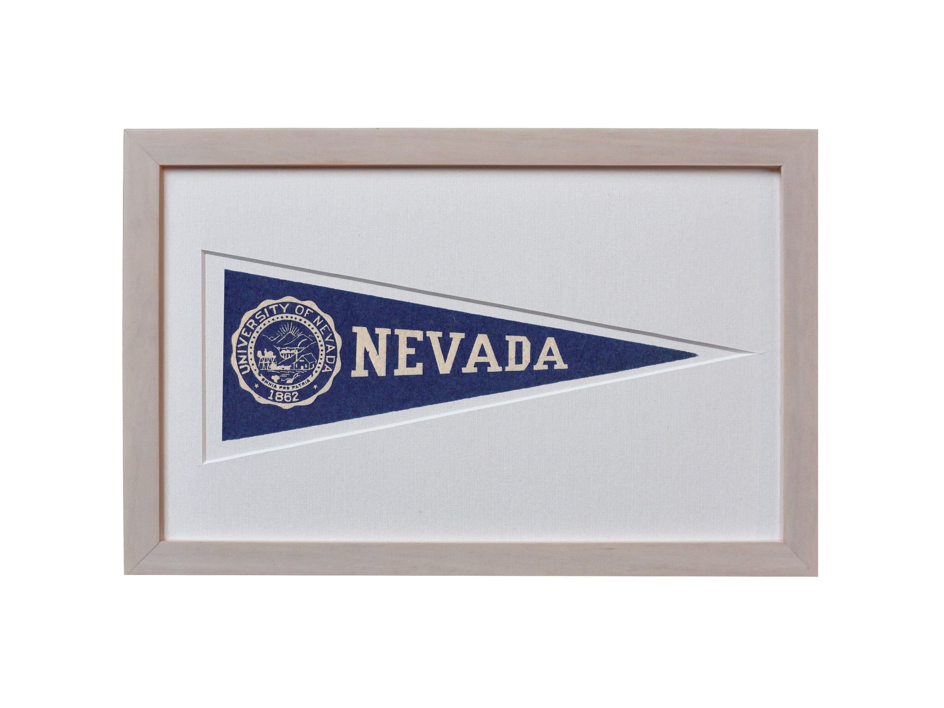 Vintage University of Nevada Hormel Pennant - My American Goods