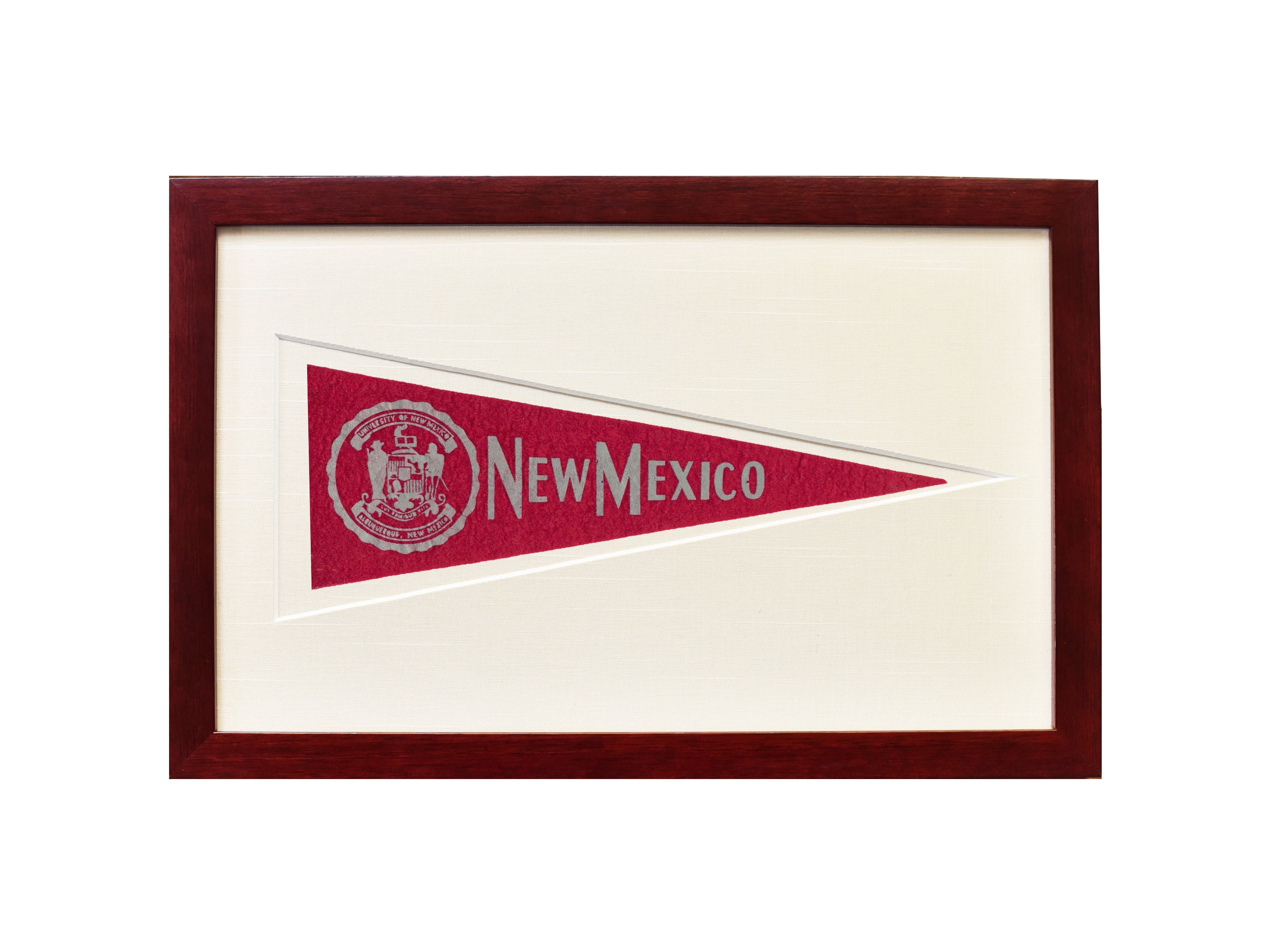 Vintage University of New Mexico Hormel Pennant
