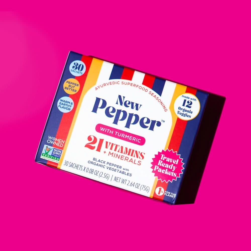 Spicewell Boxed Sachets New Pepper 30 On-the-Go Individual Servings