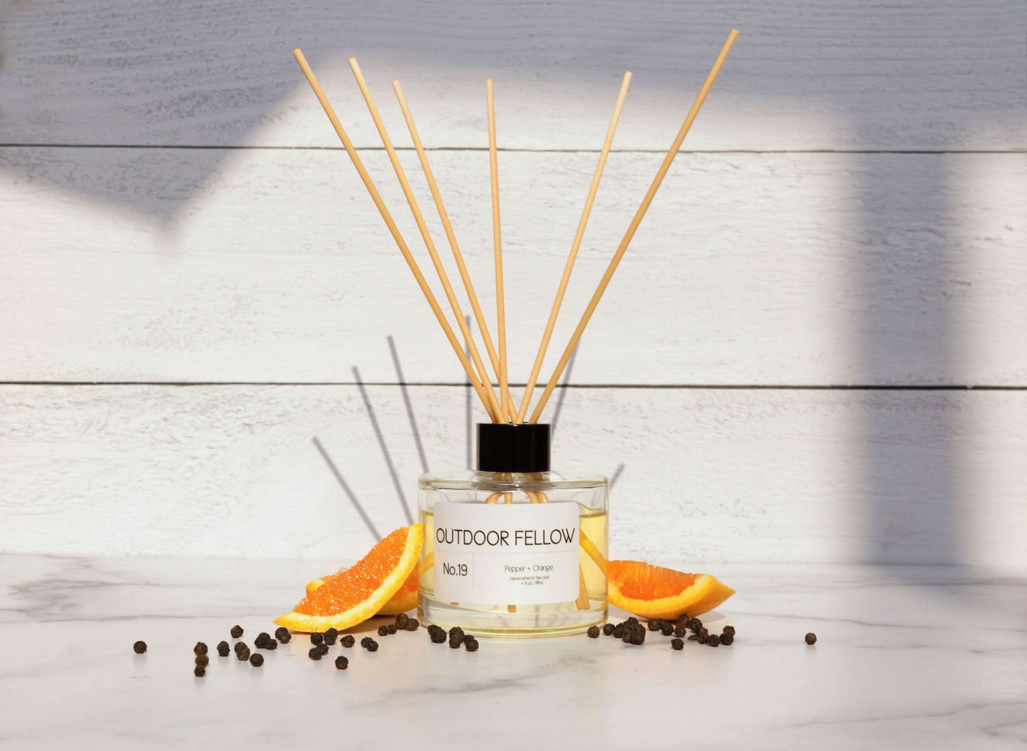 Pepper and Orange Reed Diffuser - My American Goods