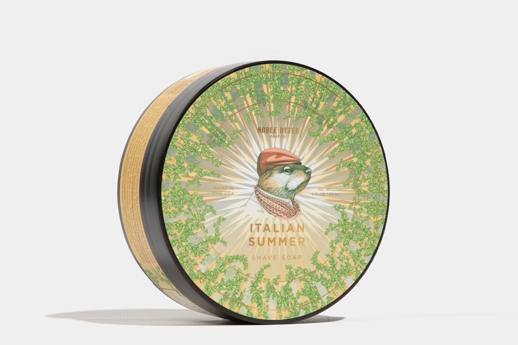 Noble Otter Shaving Soap Italian Summer Shave Soap