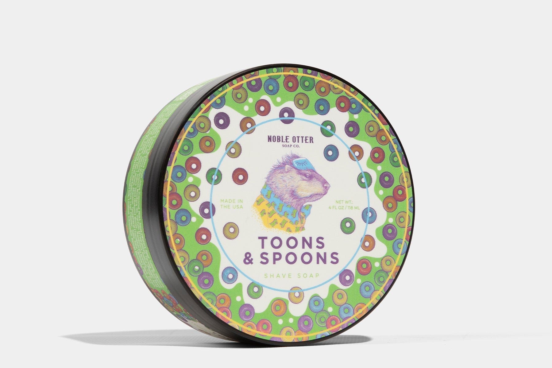 Noble Otter Shaving Soap Toons & Spoons Shave Soap