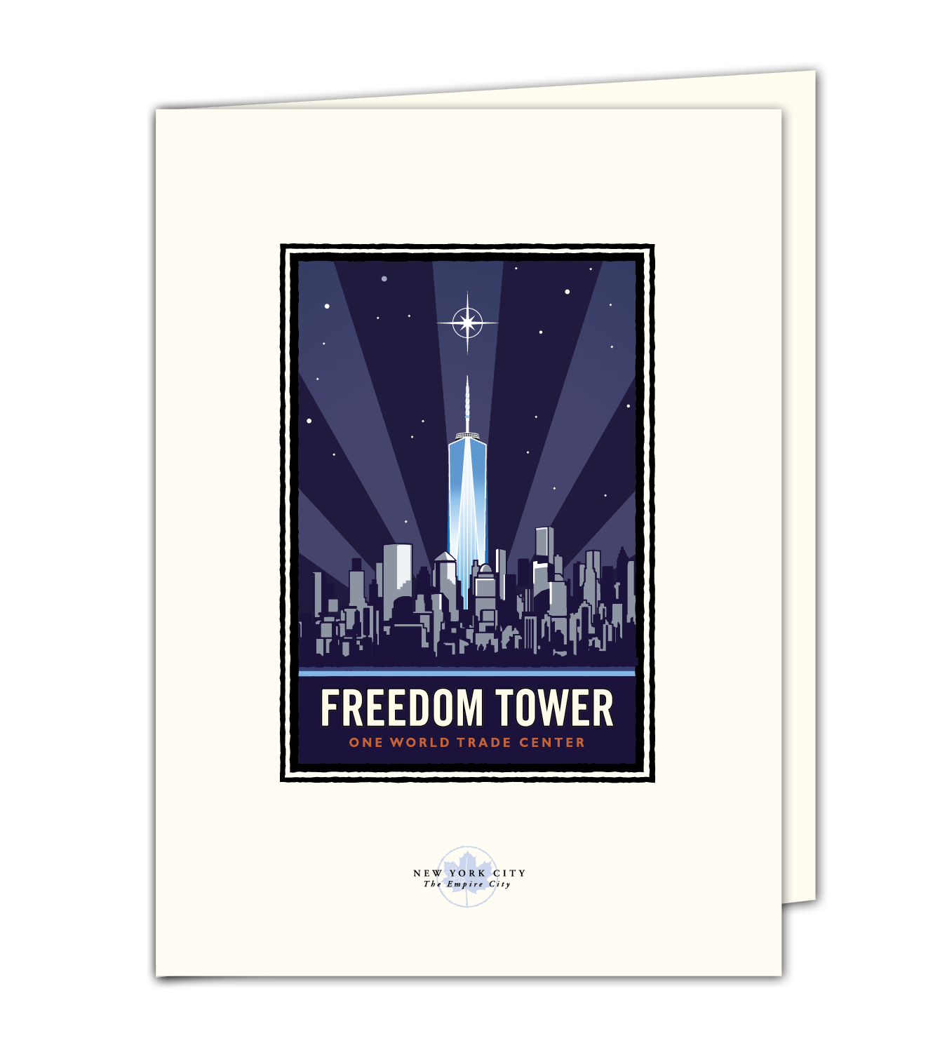 Landmark NY | Freedom Tower - One World Trade Center NYC Art Print - My American Goods