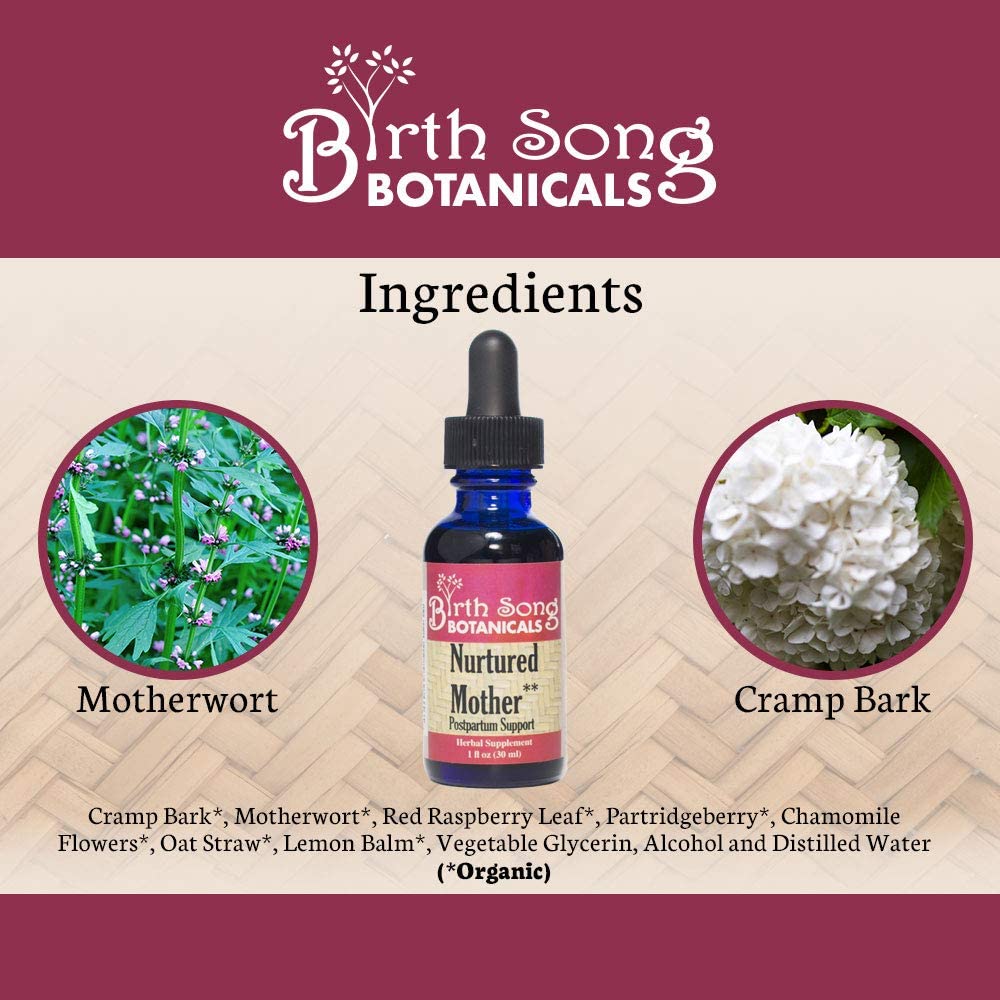 Nurtured Mother Herbal Tincture – A Blend for New Moms - My American Goods
