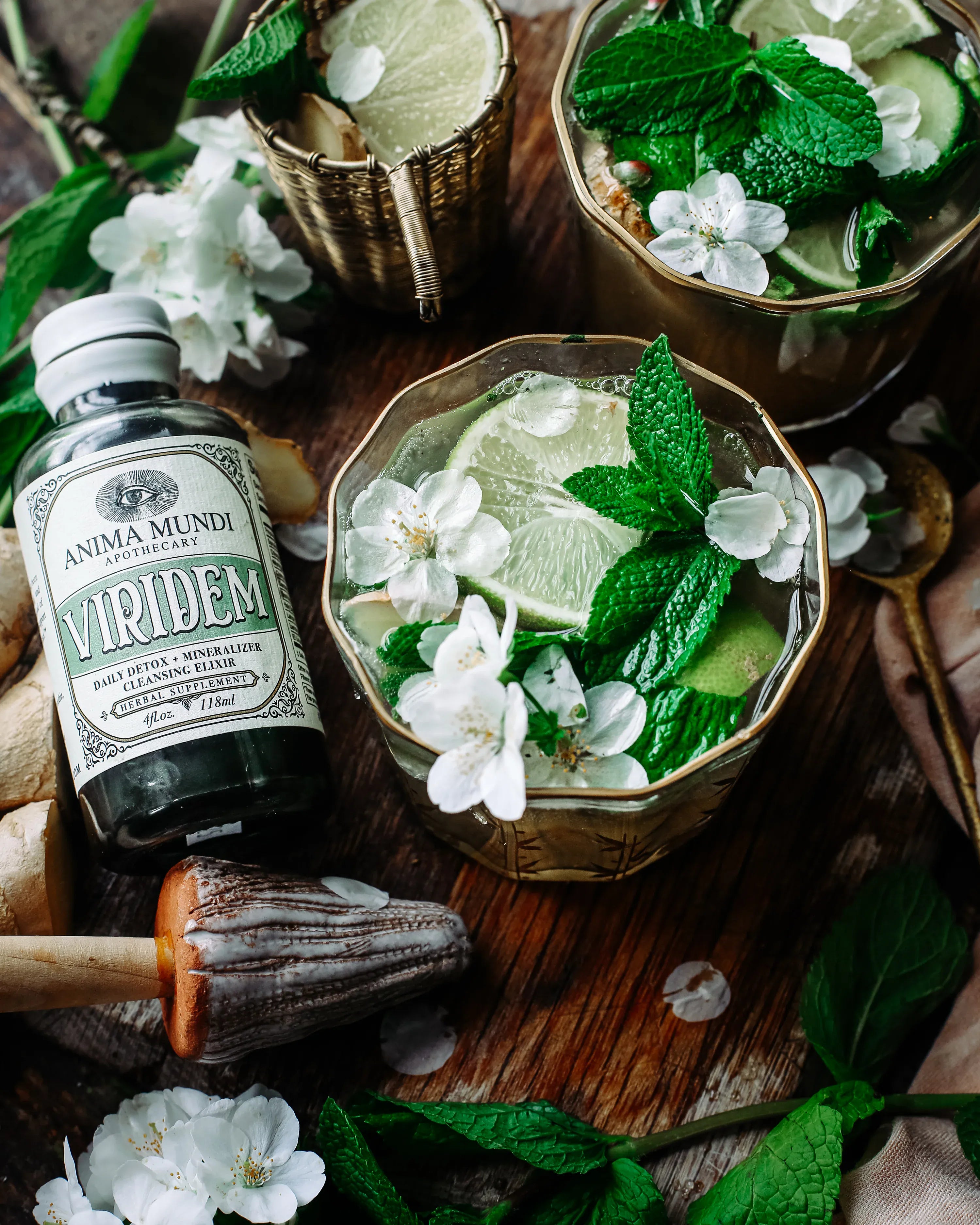 Anima Mundi Herbal supplements VIRIDEM Elixir | Daily Detox Support + Mineralizer*