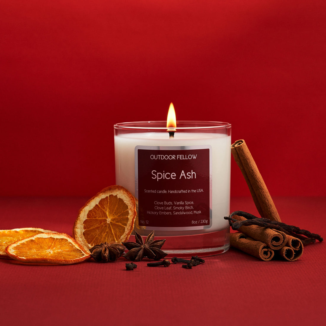 Spice Ash Scented Candle - My American Goods