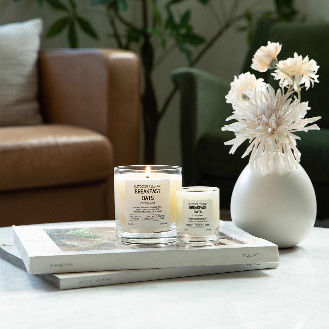 Outdoor Fellow Candles Breakfast Oats Scented Candle