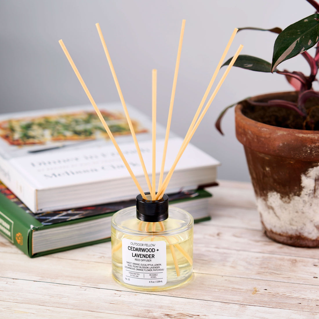 Cedarwood and Lavender Reed Diffuser - My American Goods