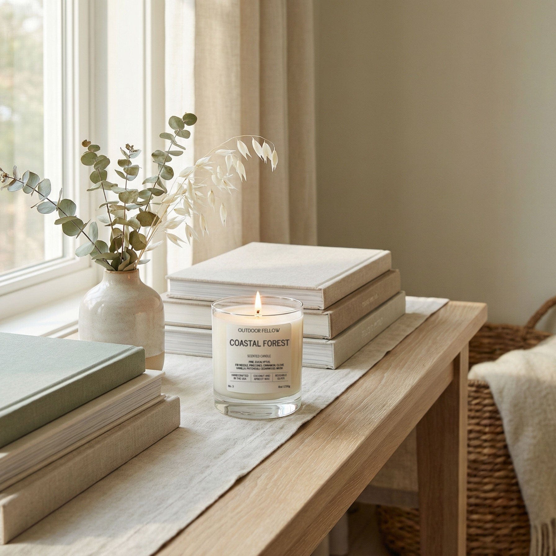 Outdoor Fellow Candles Coastal Forest Scented Candle