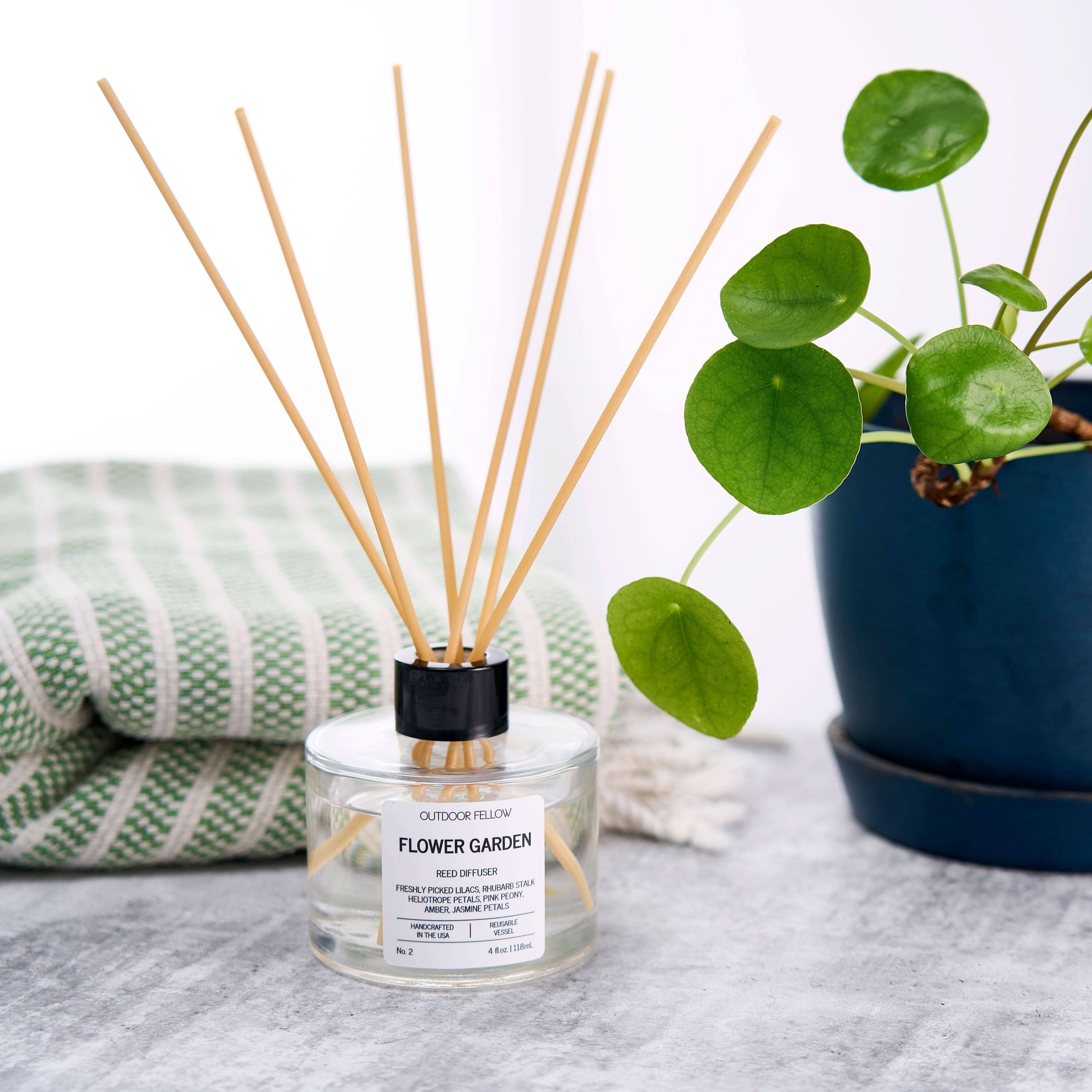 Outdoor Fellow Reed Diffuser Flower Garden Reed Diffuser