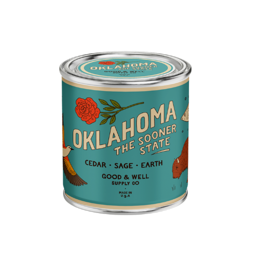 Oklahoma State Candle - My American Goods