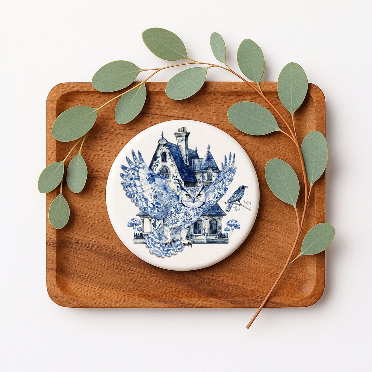 Gia Roma Coaster Chinoiserie Halloween Coasters