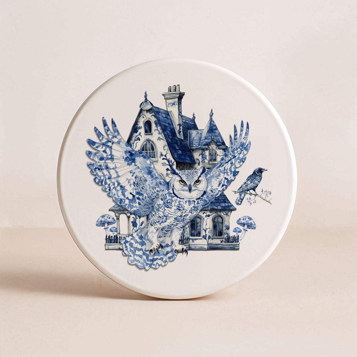 Gia Roma Coaster Chinoiserie Halloween Coasters