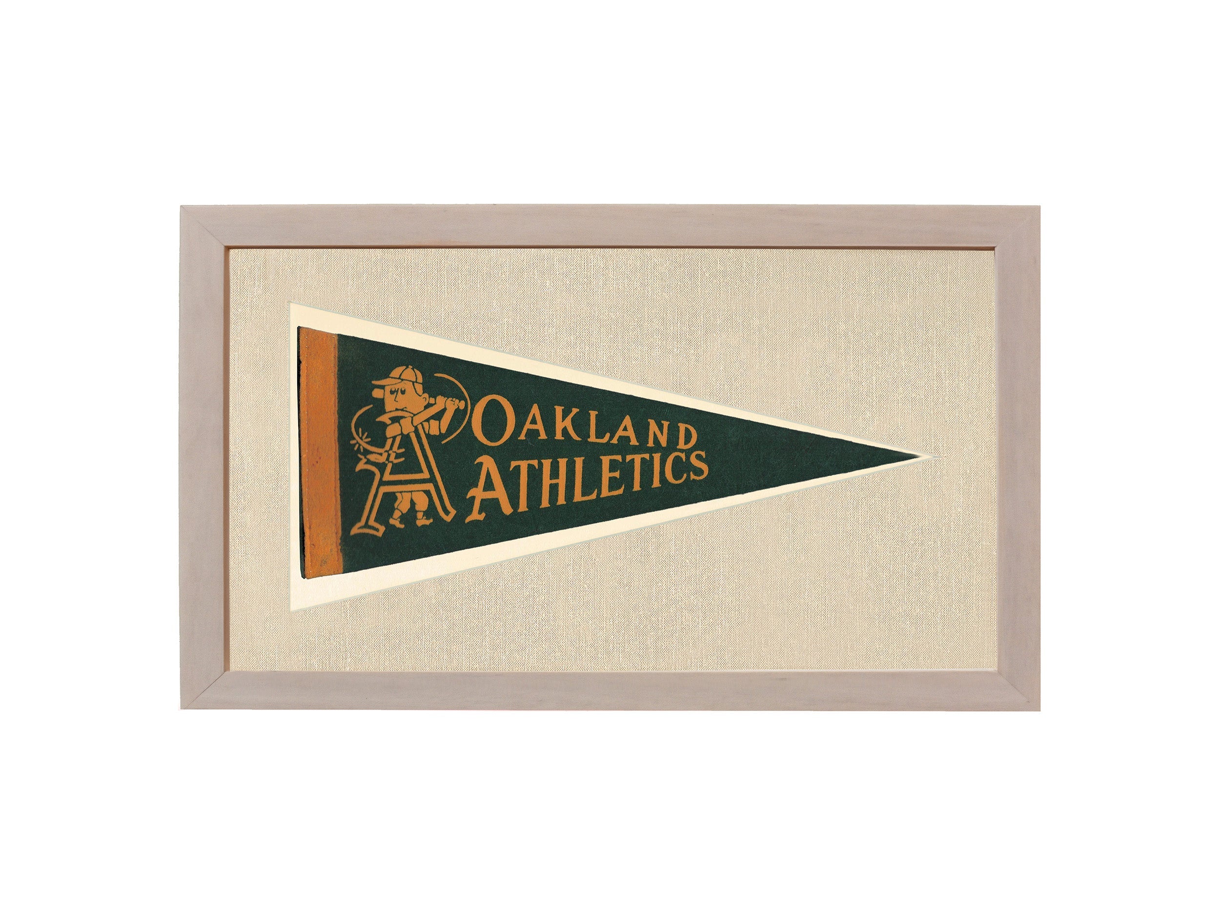 Vintage Oakland Athletics Pennant