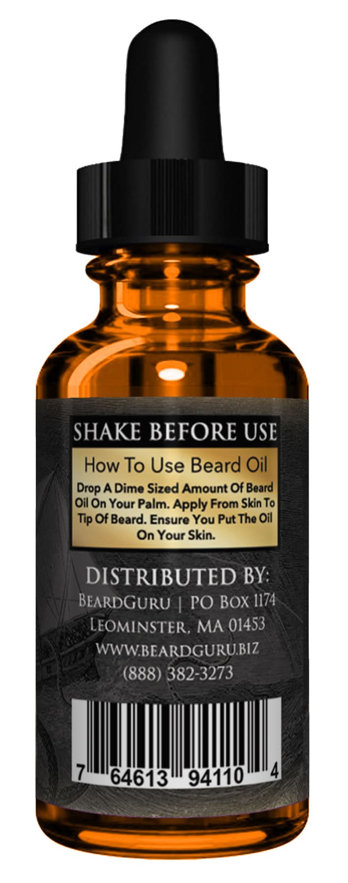 BeardGuru Rum Beard Oil - My American Goods