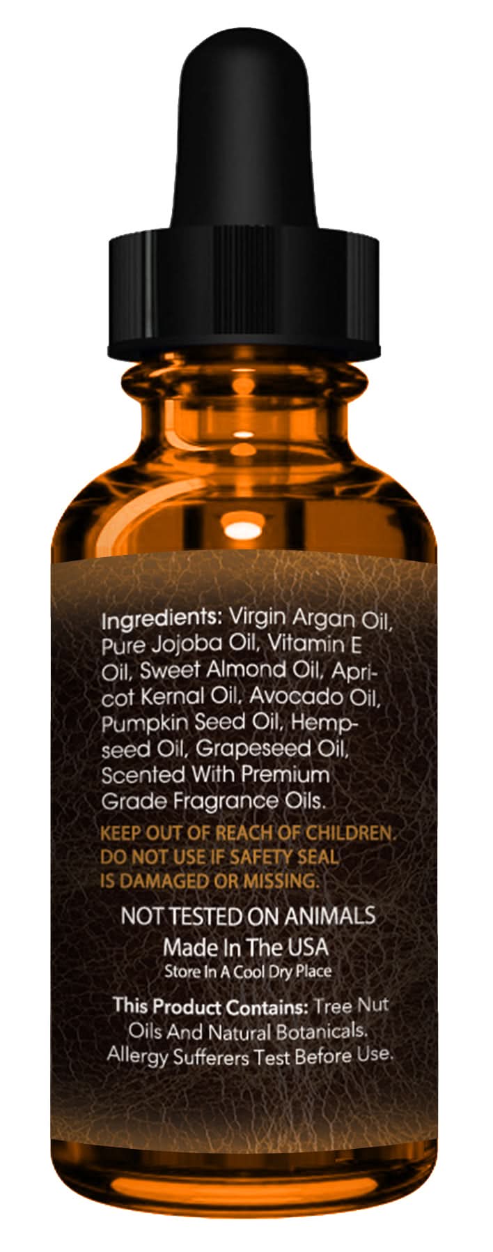 BeardGuru Old Leather Beard Oil - My American Goods