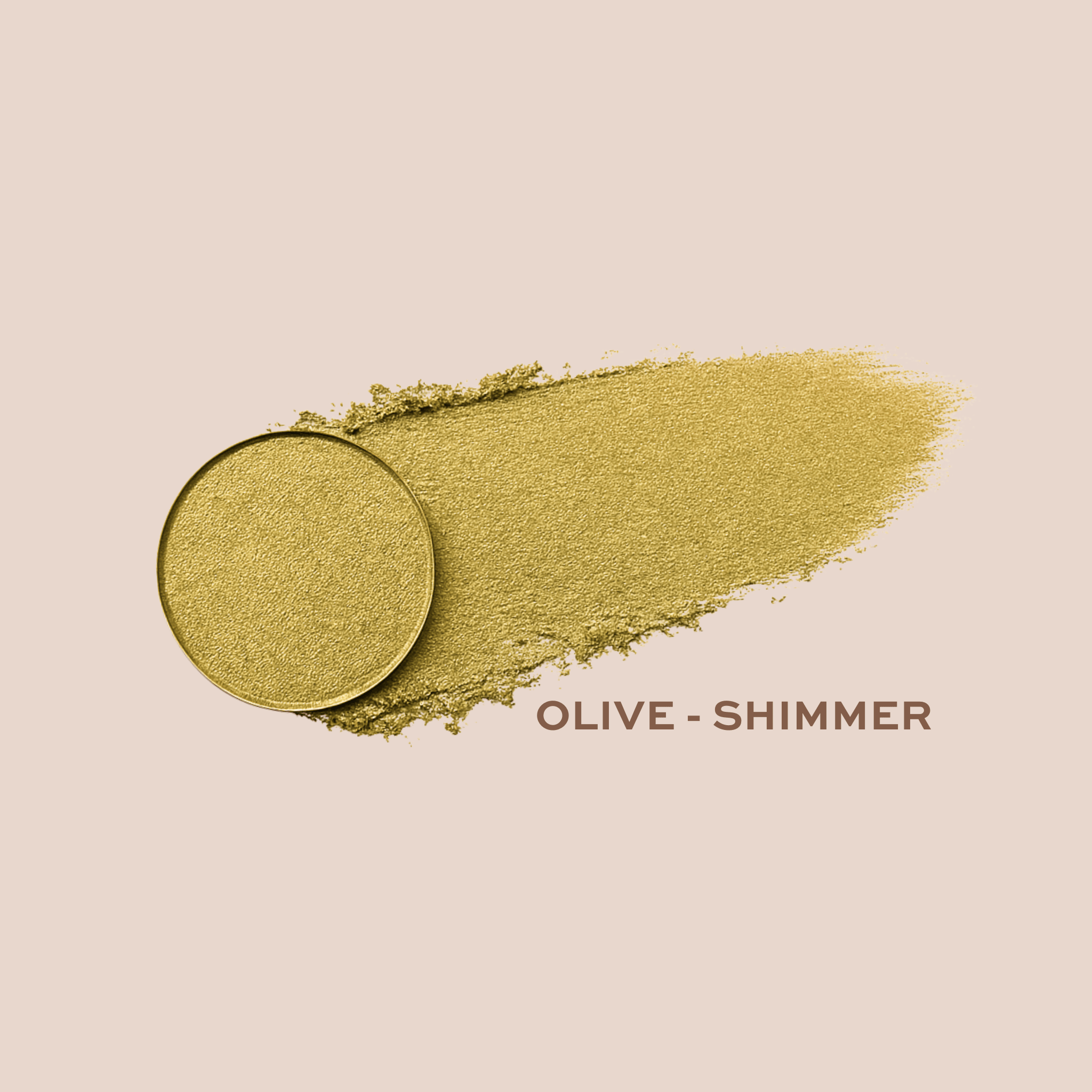 Taylor Made Organics eyeshadow olive Mineral Eyeshadow Single | talc-free