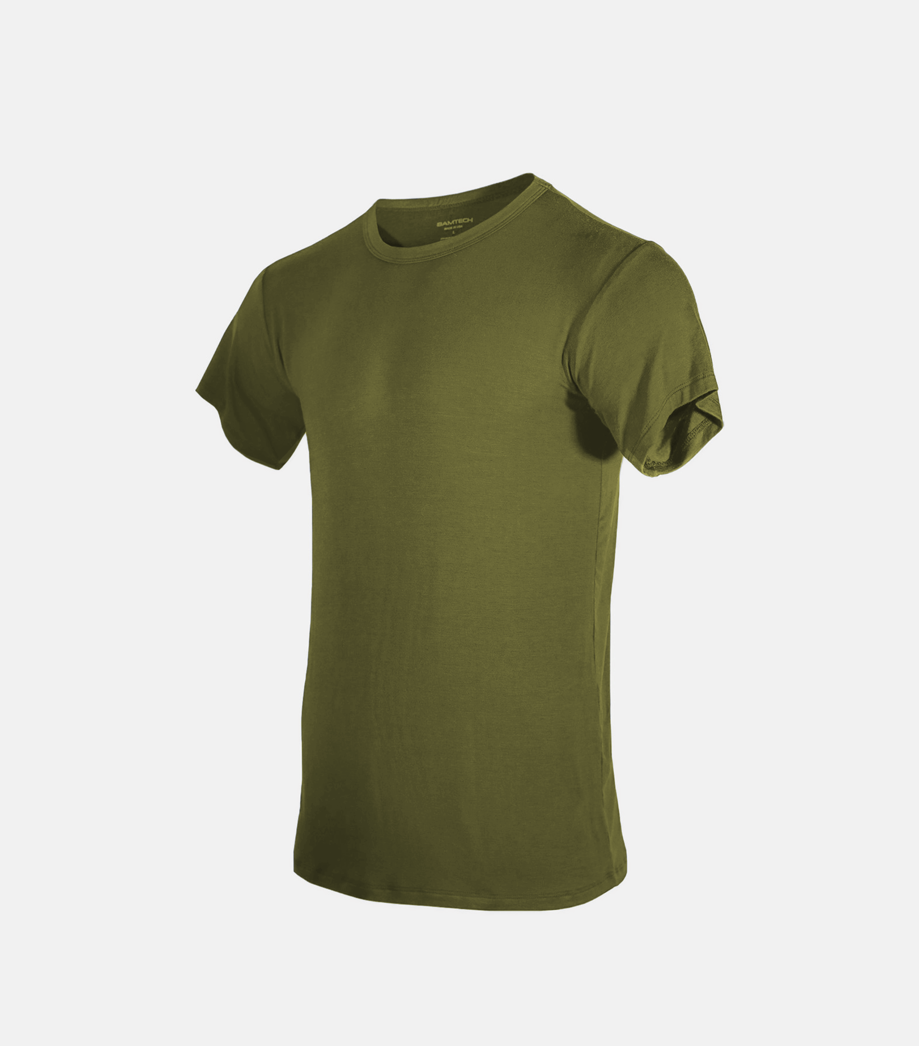Bamtech Shirt S / Olive Green Bamboo Aerotech T-Shirt - Navy Blue