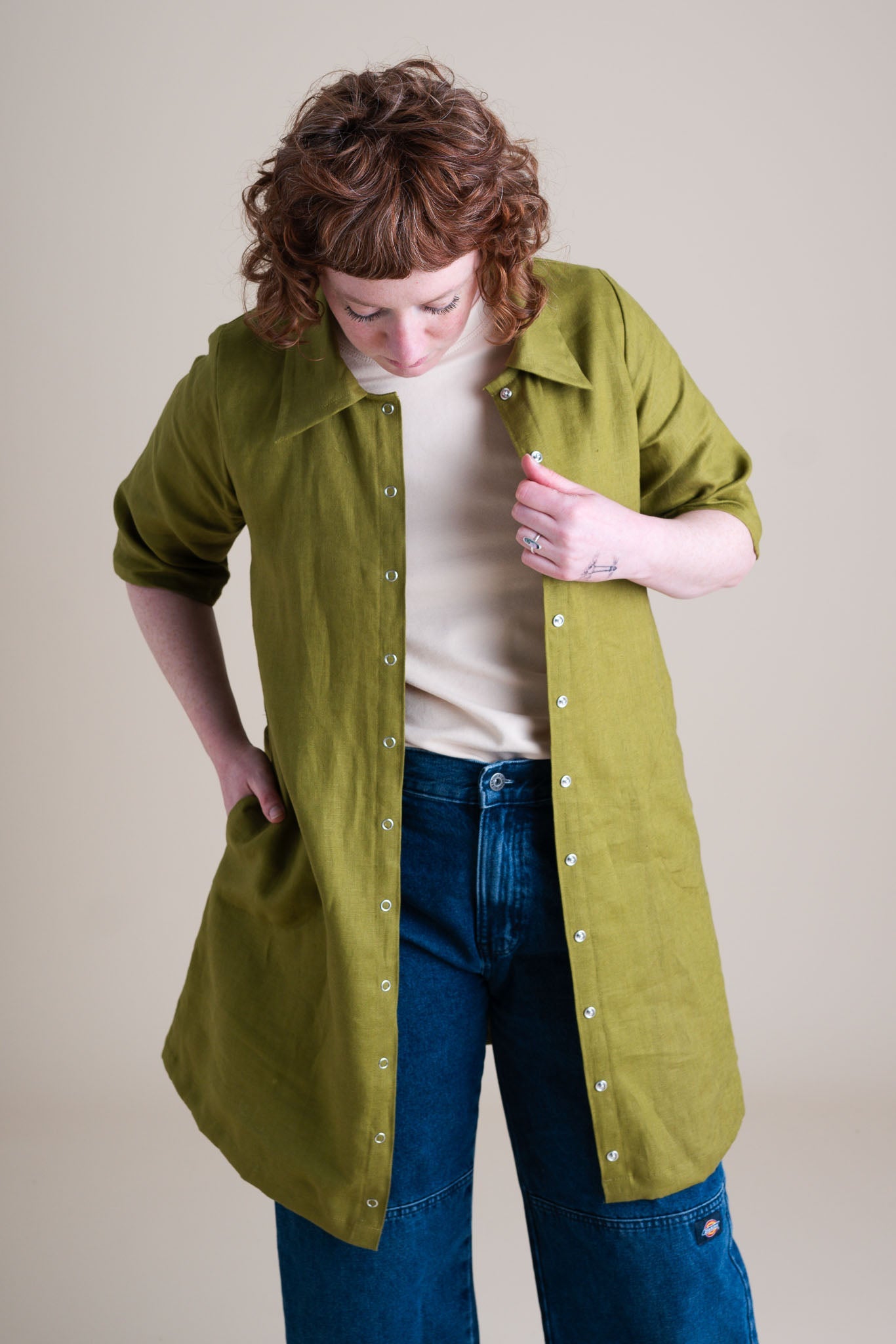Revolution Dress in Avocado