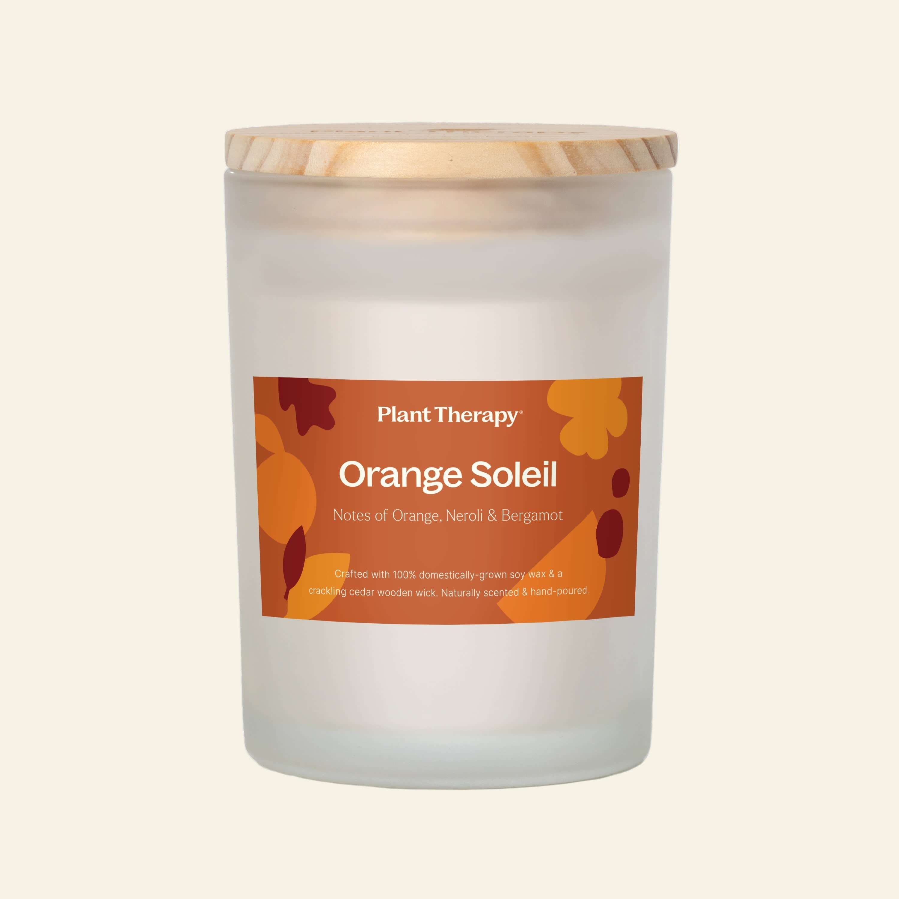 Orange Soleil Naturally Scented Candle - My American Goods