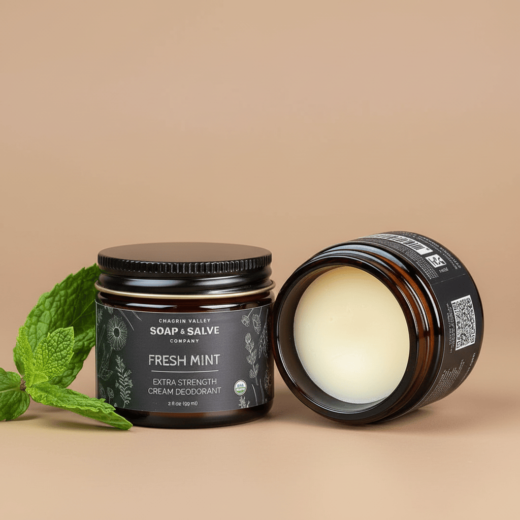 Deodorant Cream: Extra Strength Fresh Mint
