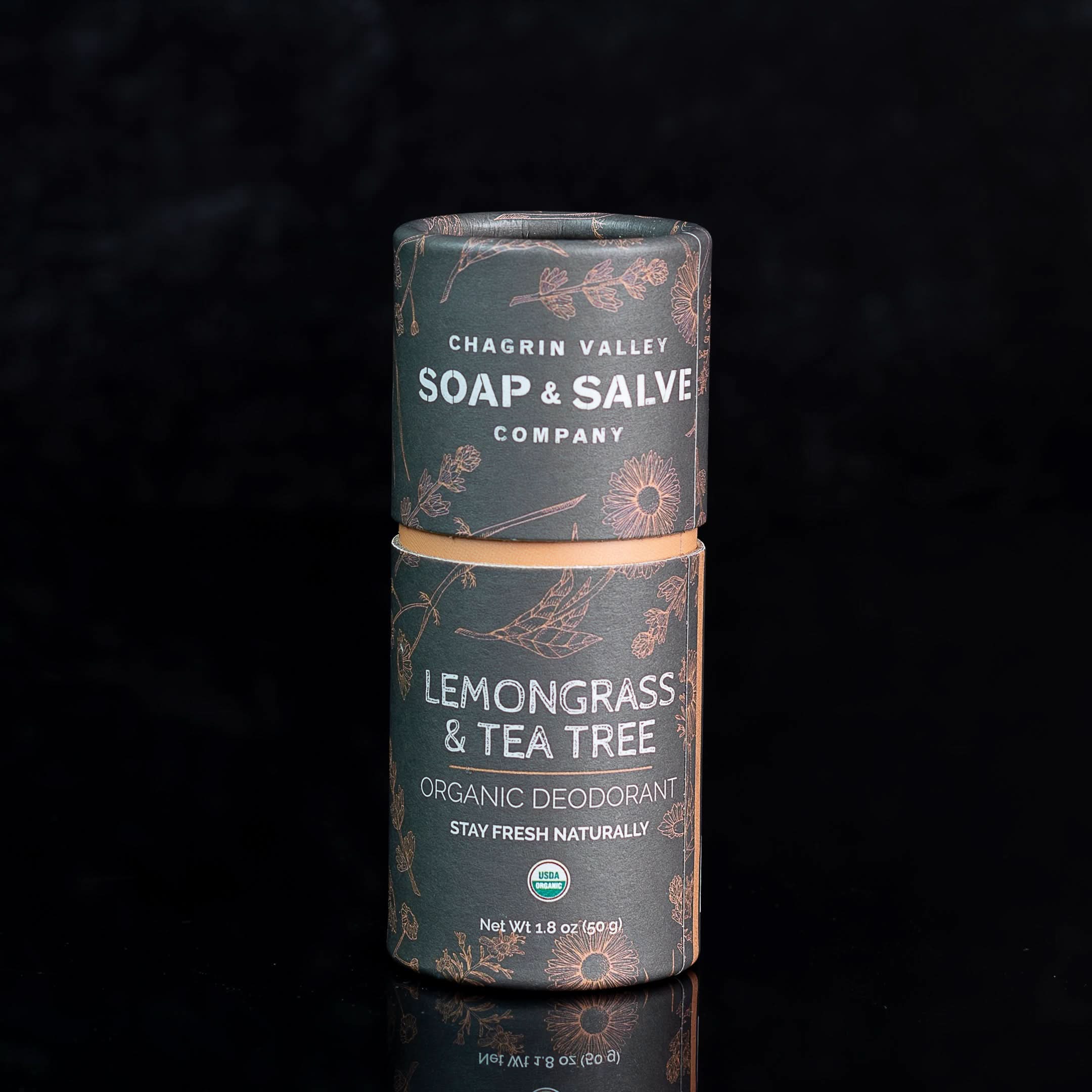 Chagrin Valley Soap & Salve Deodorant Net Wt 1.8 oz (50 g) Deodorant: Stick Lemongrass Tea Tree