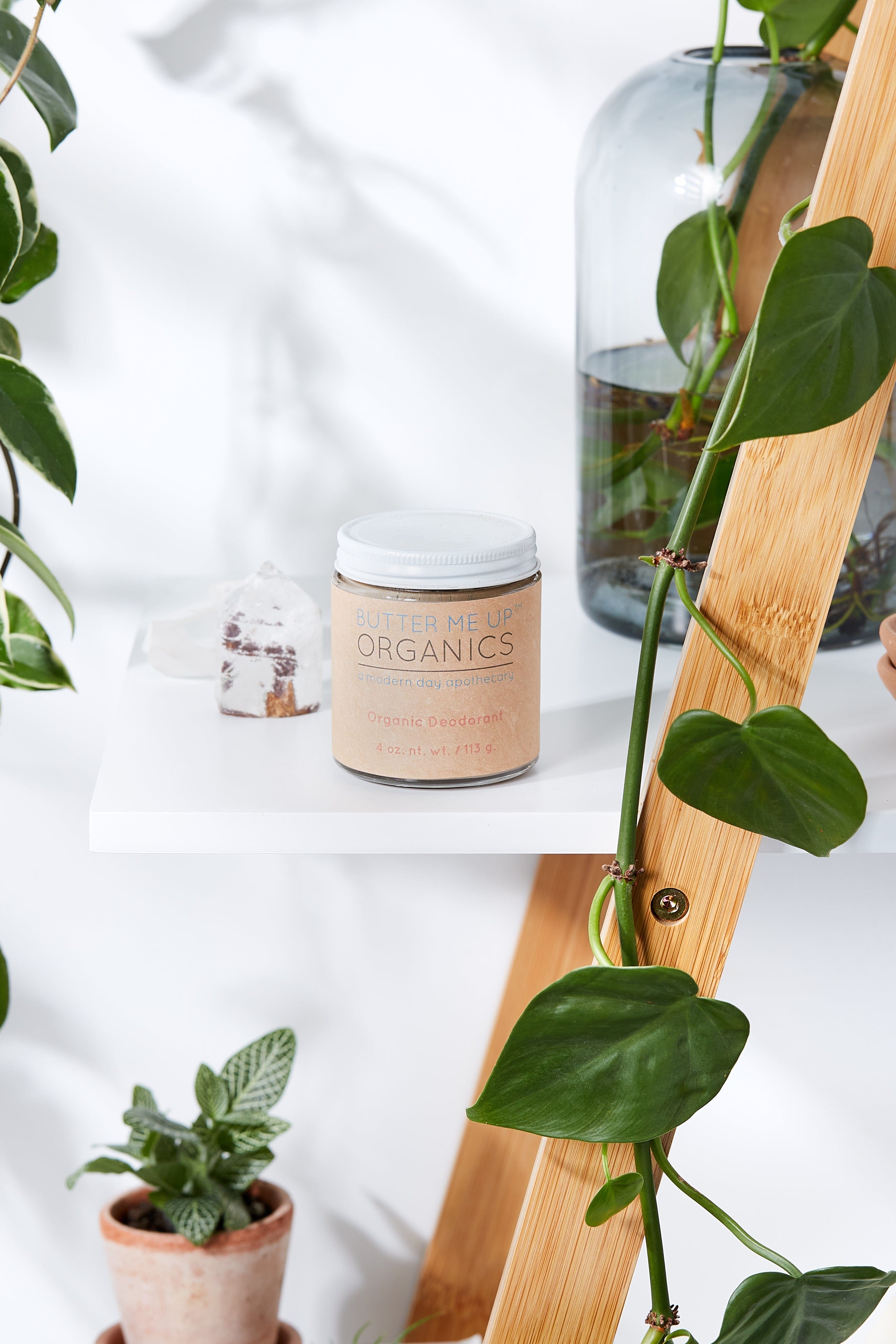 Butter Me Up Organics Body Organic Deodorant / Sensitive 1/2 & 1/2 Deodorant / Organic Deodorant