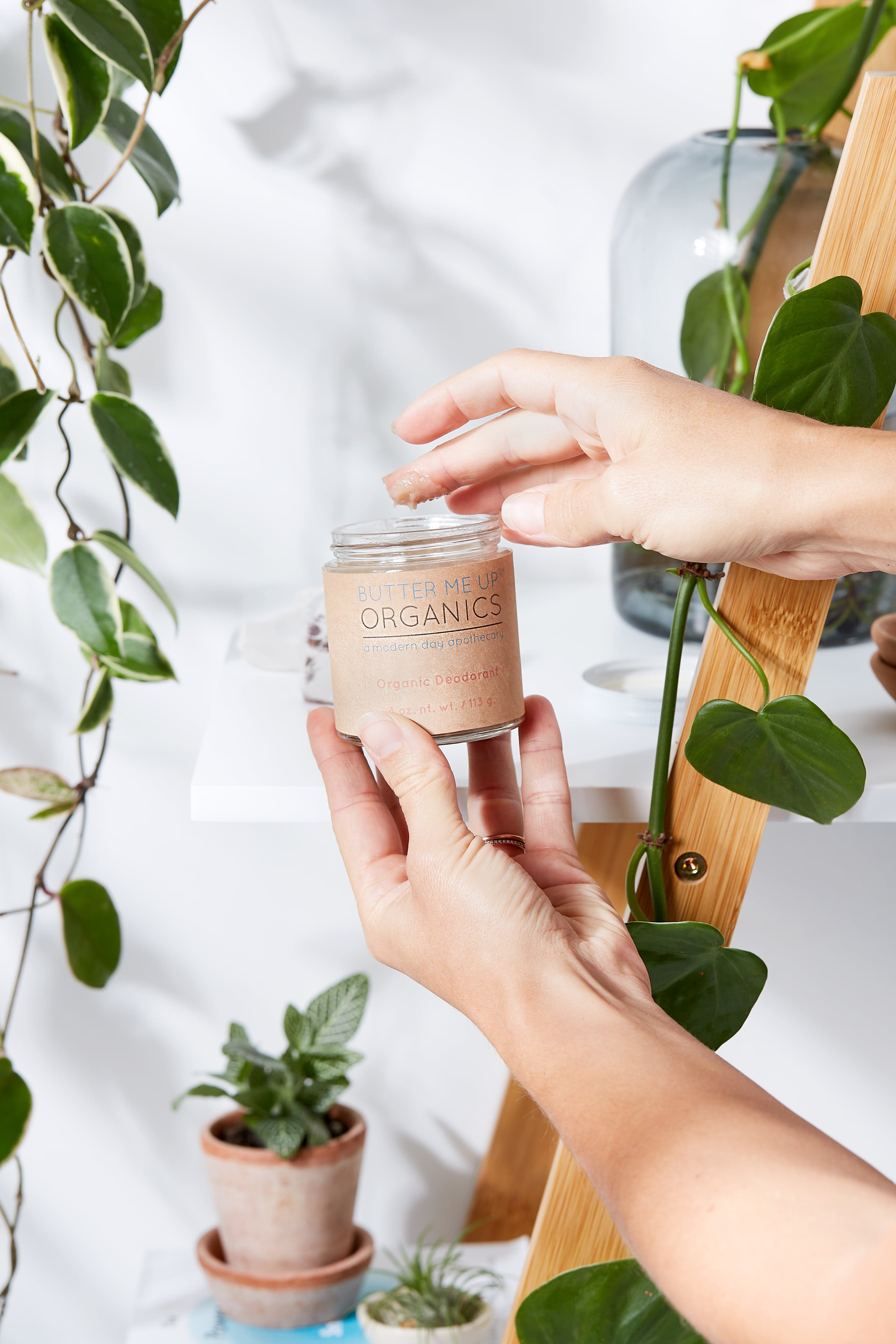 Butter Me Up Organics Body Organic Deodorant / Sensitive 1/2 & 1/2 Deodorant / Organic Deodorant